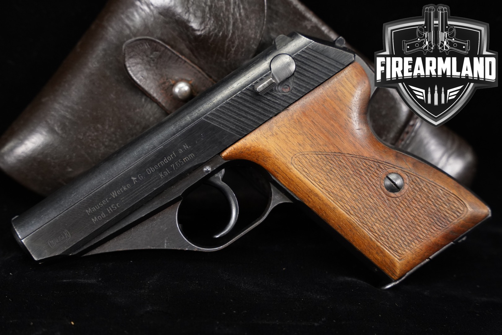1945 Mauser HSc Army-Accepted (WaA135) .32 ACP Blued in Very Good Condition Thumbnail