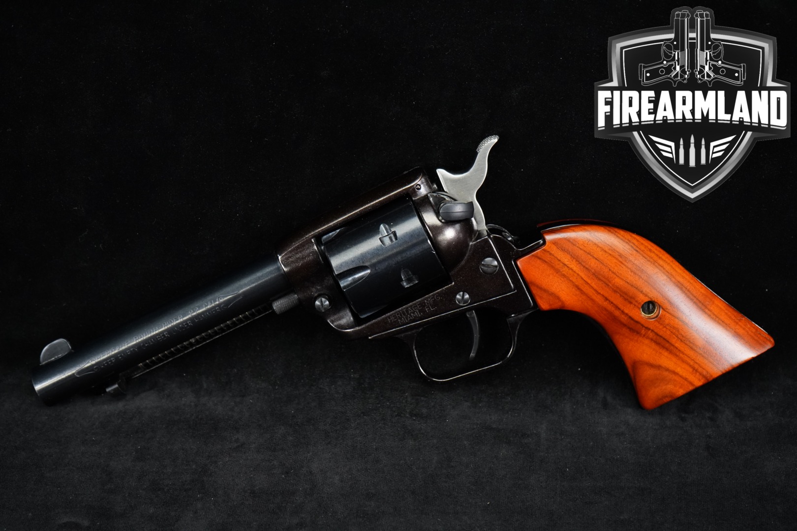 Heritage Manufacturing Co. Rough Rider 22 LR/22 WMR Combo 22 LR / 22 WMR Black in Good Condition Thumbnail