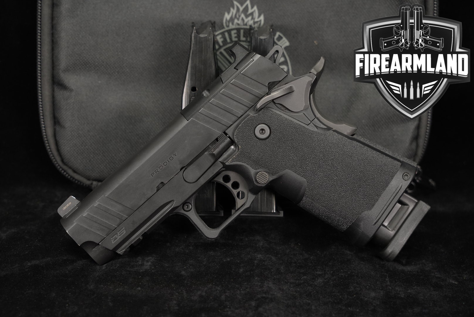Springfield Armory 1911 DS Prodigy Compact 3.5" AOS 9mm +3 MAGS & ORIG CASE-img-0