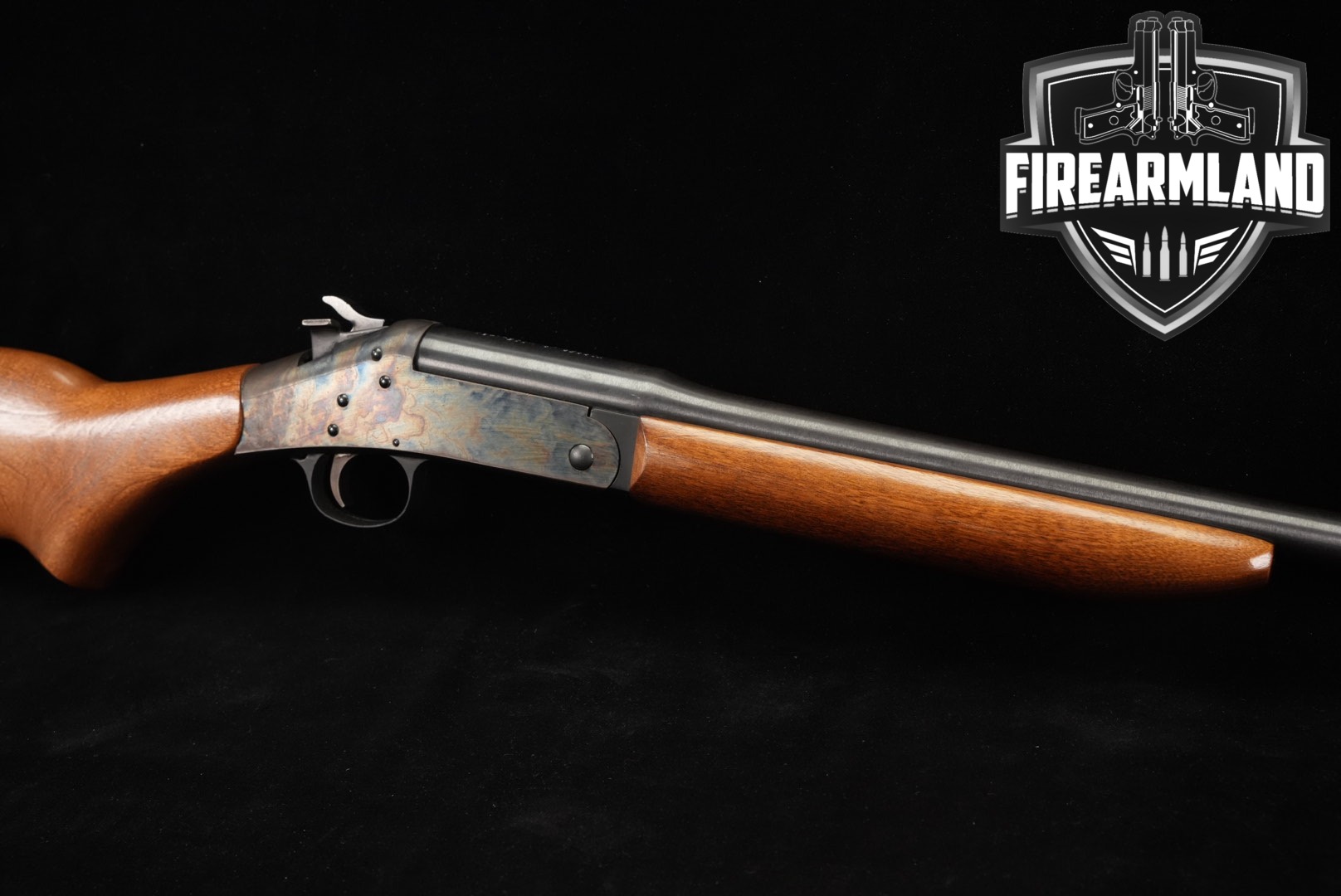 Harrington & Richardson (H&R) Topper Jr. Model 490 20 Gauge Color Case-Hardened & Wood in Very Good Condition Thumbnail
