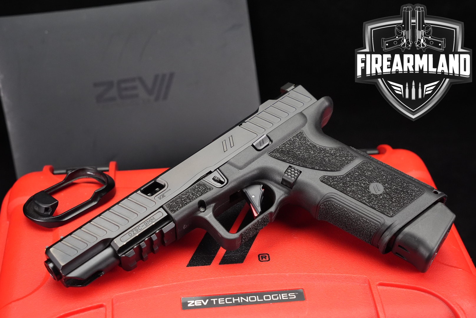 ZEV OZ9 V2 Long Slide 9mm Optics-Ready 5.2" OZ-9 +ORIG CASE-img-0