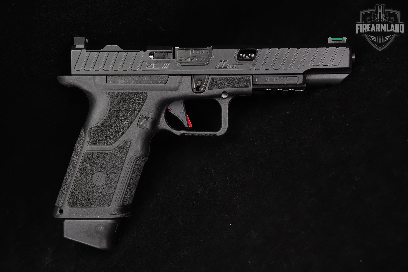 ZEV OZ9 V2 Long Slide 9mm Optics-Ready 5.2" OZ-9 +ORIG CASE-img-4