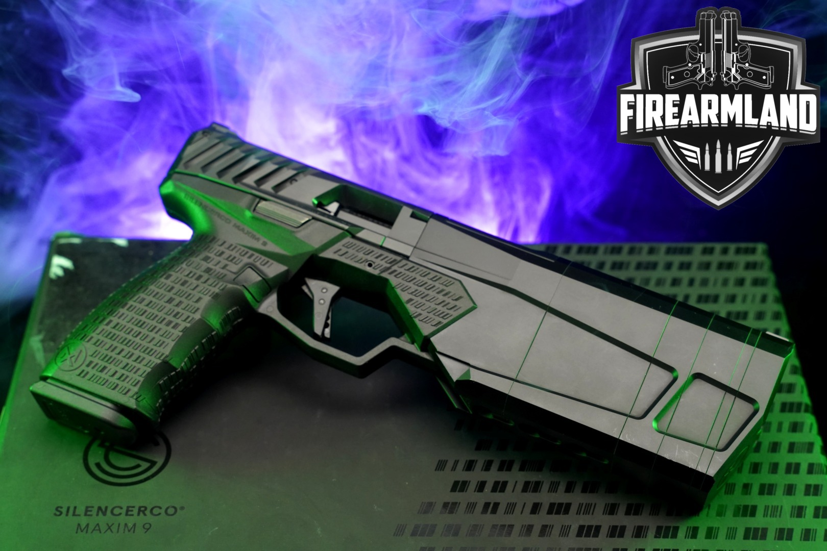 SilencerCo Maxim 9S 9mm Luger Black in Very Good Condition Thumbnail