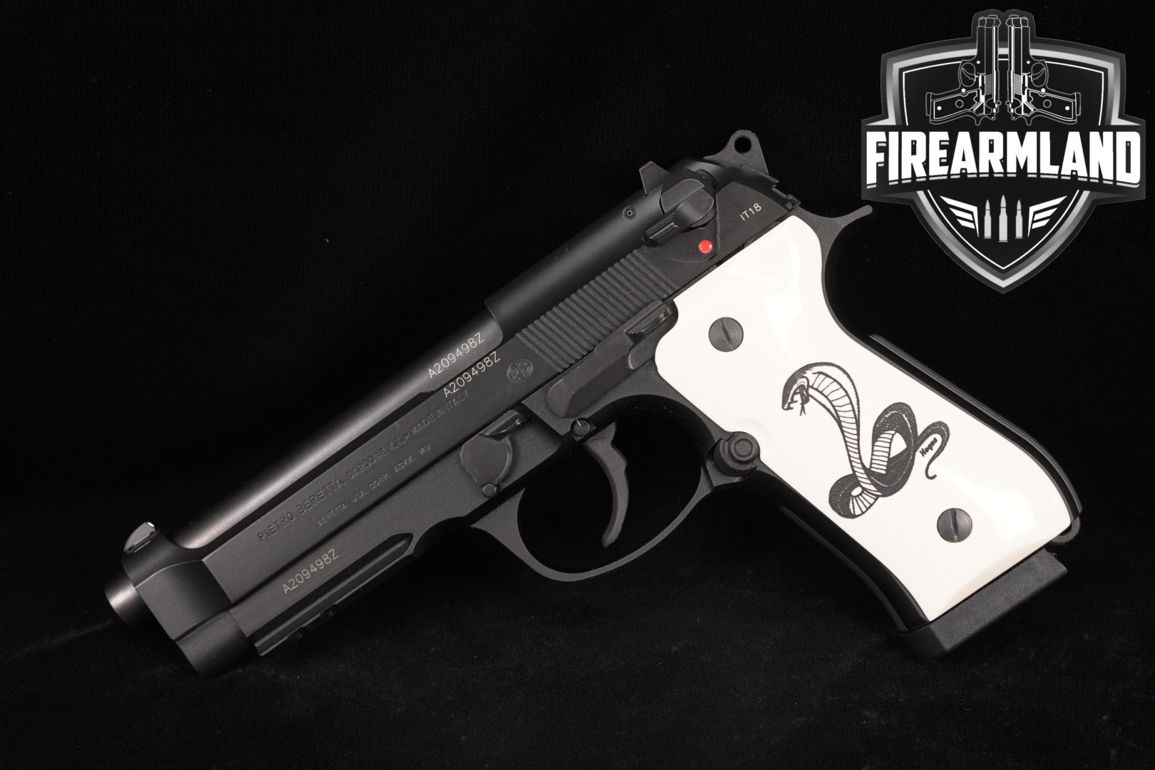 Beretta 92A1 9mm Luger Black in Very Good Condition Thumbnail