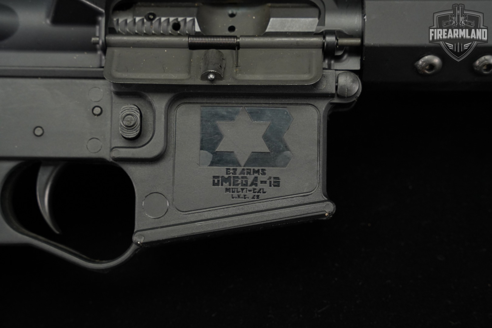 E-3 Arms Omega-15 50 Beowulf AR15 AR OMEGA15 E3 +TA SCOPE-img-21
