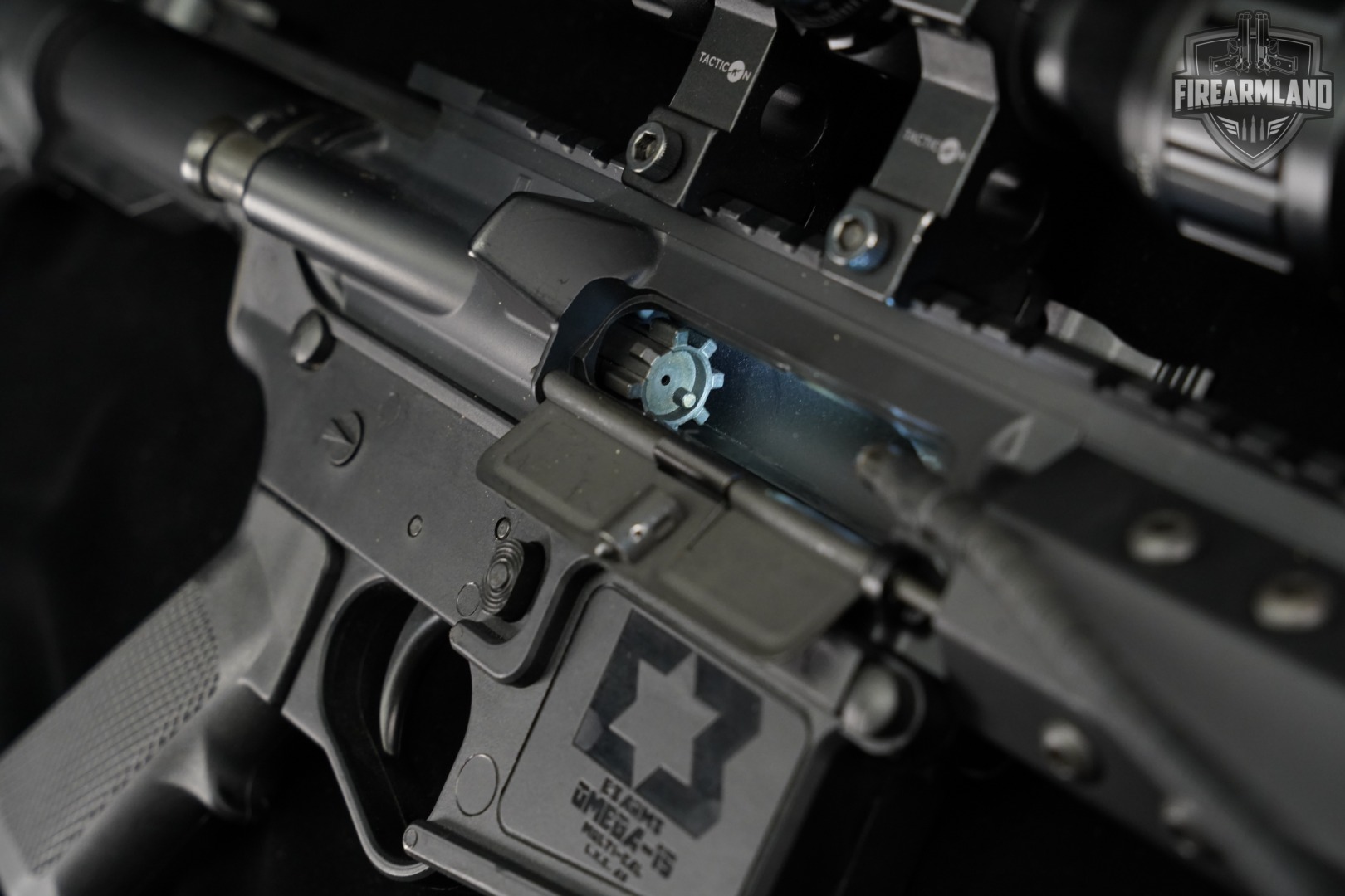 E-3 Arms Omega-15 50 Beowulf AR15 AR OMEGA15 E3 +TA SCOPE-img-23