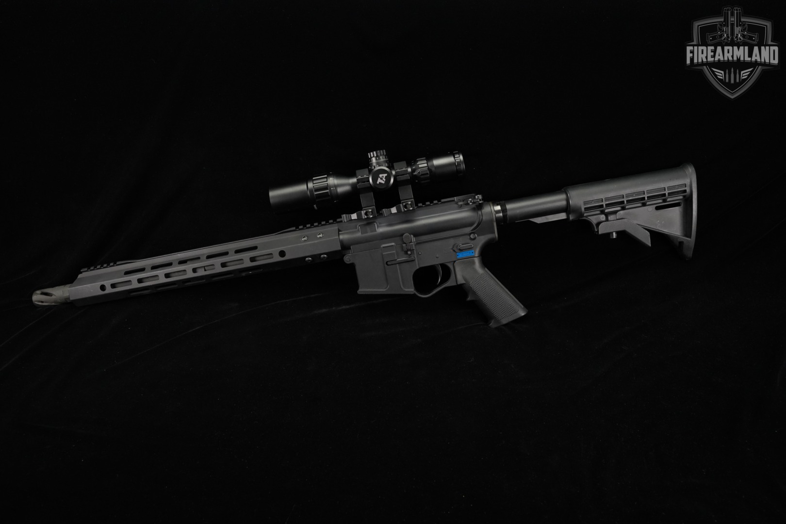 E-3 Arms Omega-15 50 Beowulf AR15 AR OMEGA15 E3 +TA SCOPE-img-6