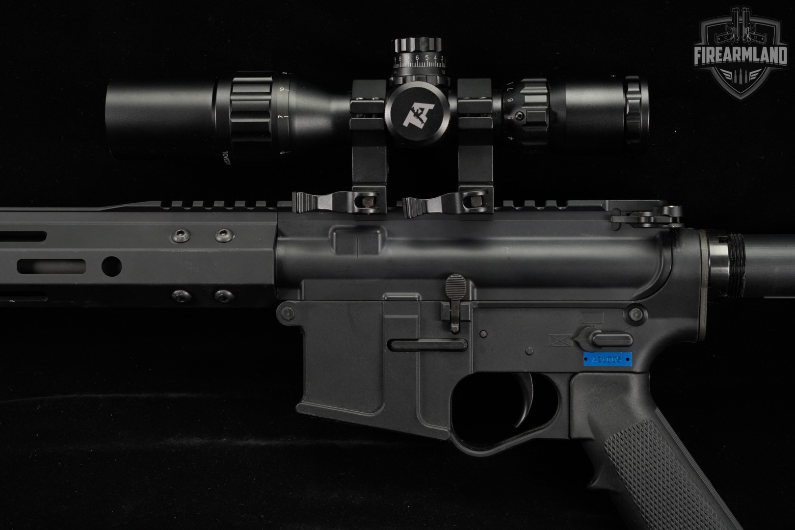 E-3 Arms Omega-15 50 Beowulf AR15 AR OMEGA15 E3 +TA SCOPE-img-8