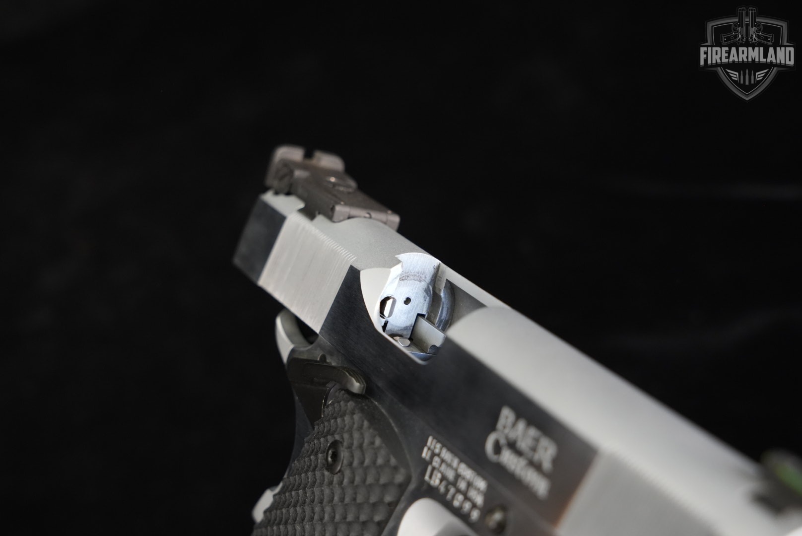 Les Baer Custom HEMI 572 45 ACP 1911 5" Hard Chrome +2 MAGS & ORIG BOX-img-11