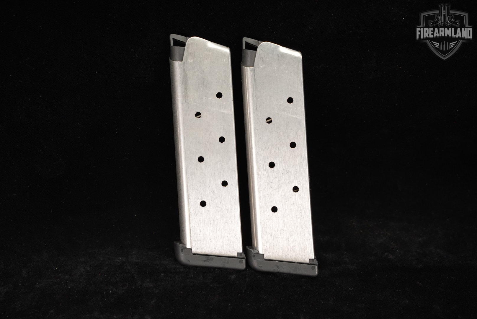 Les Baer Custom HEMI 572 45 ACP 1911 5" Hard Chrome +2 MAGS & ORIG BOX-img-12