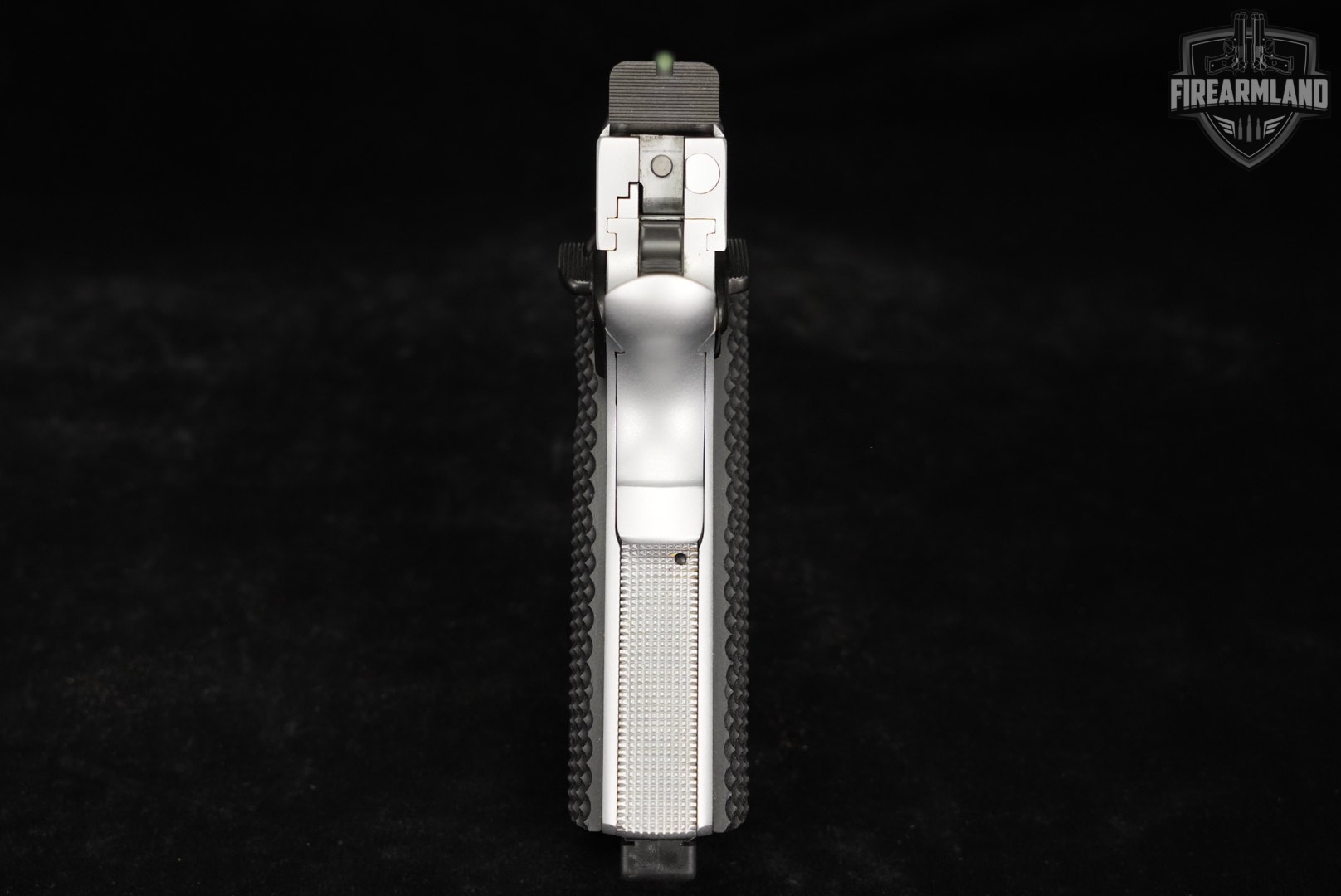 Les Baer Custom HEMI 572 45 ACP 1911 5" Hard Chrome +2 MAGS & ORIG BOX-img-8