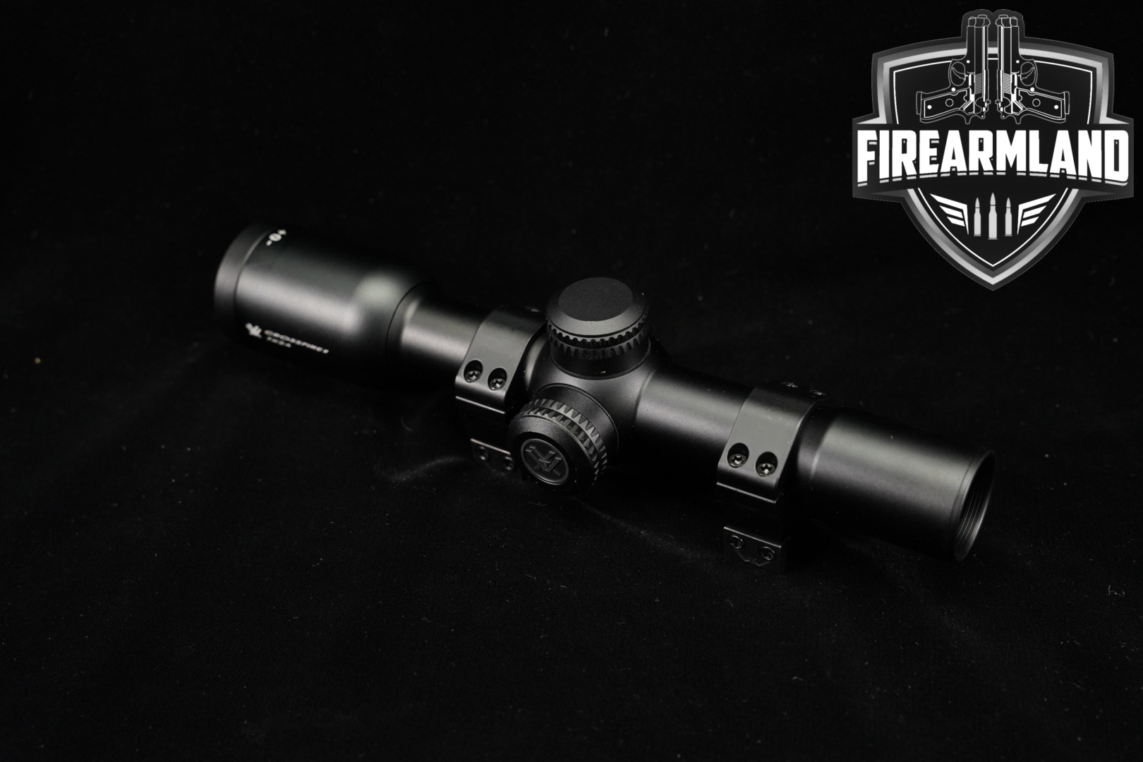 Vortex Optics Crossfire II 1x24mm Muzzleloader V-Plex (MOA) Reticle Scope