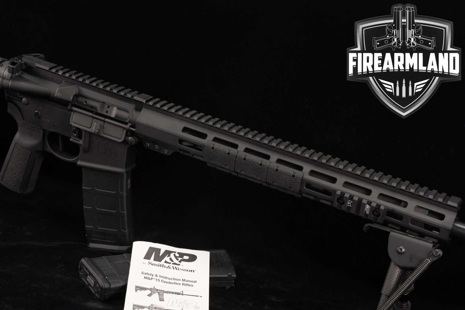 Smith & Wesson M&P15 Volunteer XV DMR S&W 5.56 NATO AR-15 M&P M-LOK +2 MAGS-img-0