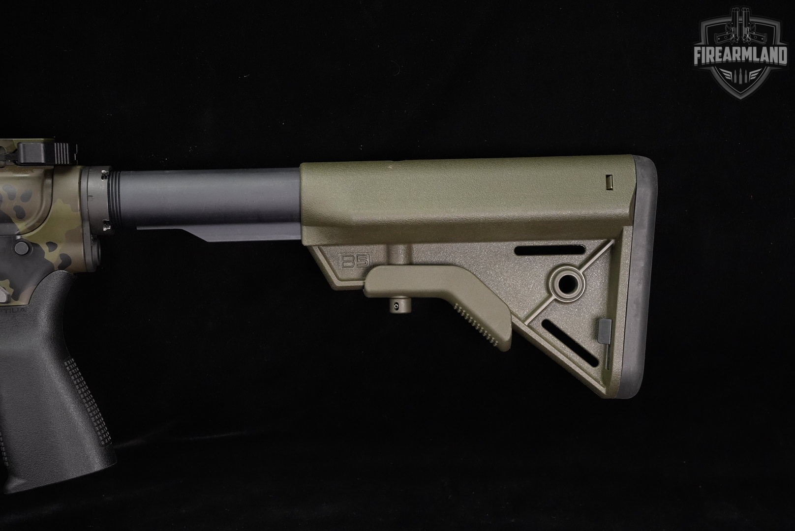 SBR Noveske Rifleworks Model N4 5.56 NATO AR-15 AR15 13.7" Green/Gray Camo-img-10
