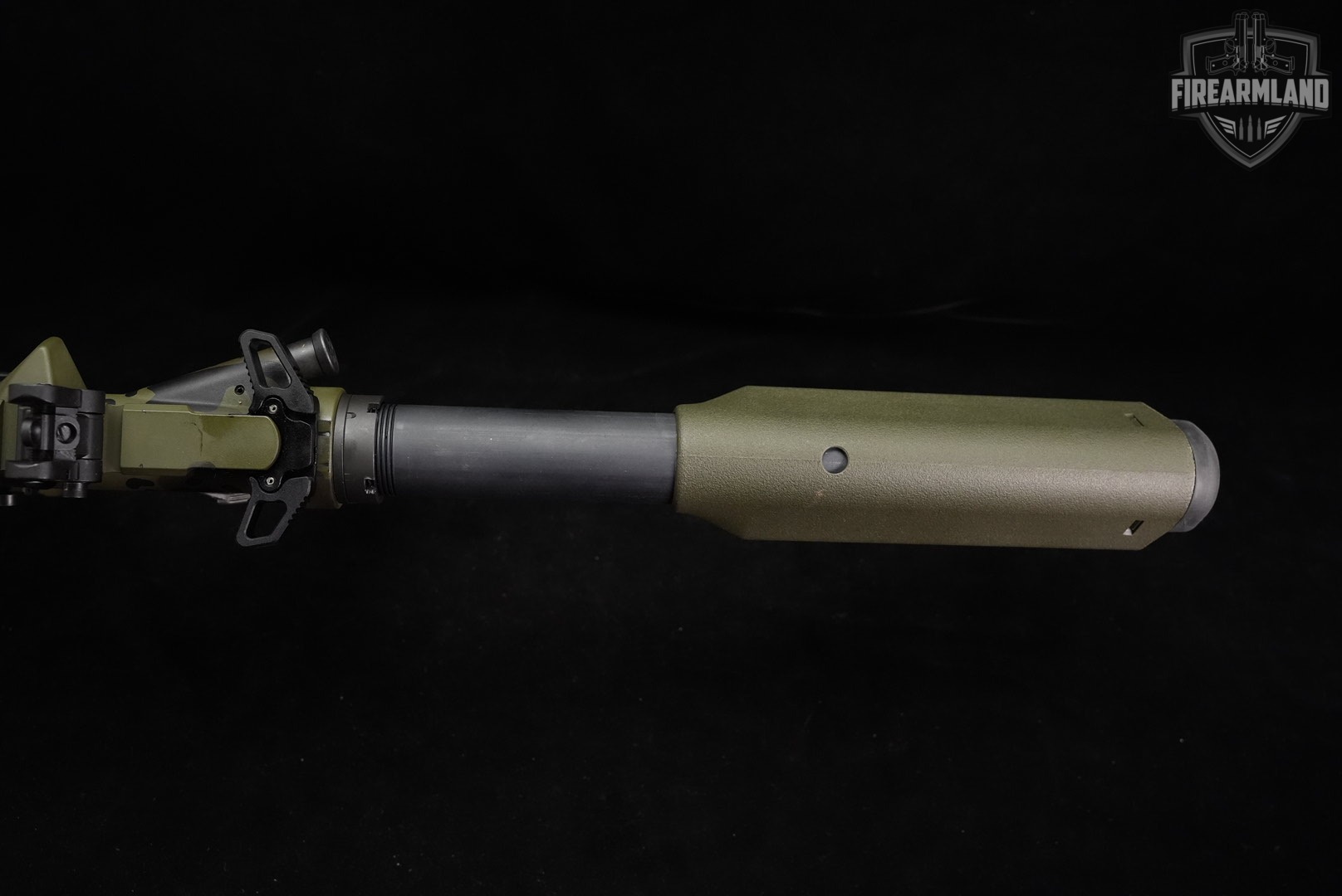 SBR Noveske Rifleworks Model N4 5.56 NATO AR-15 AR15 13.7" Green/Gray Camo-img-13