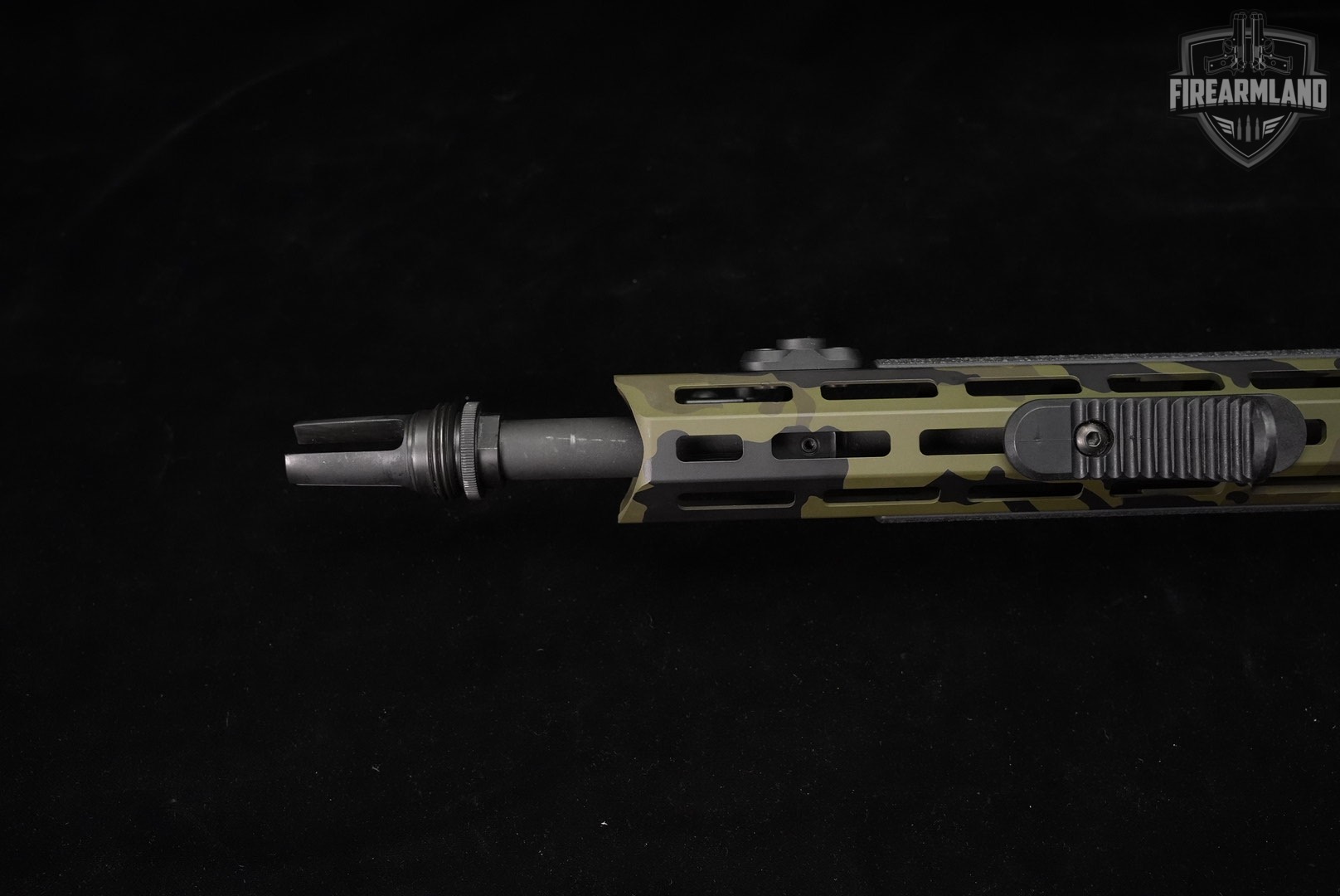 SBR Noveske Rifleworks Model N4 5.56 NATO AR-15 AR15 13.7" Green/Gray Camo-img-14