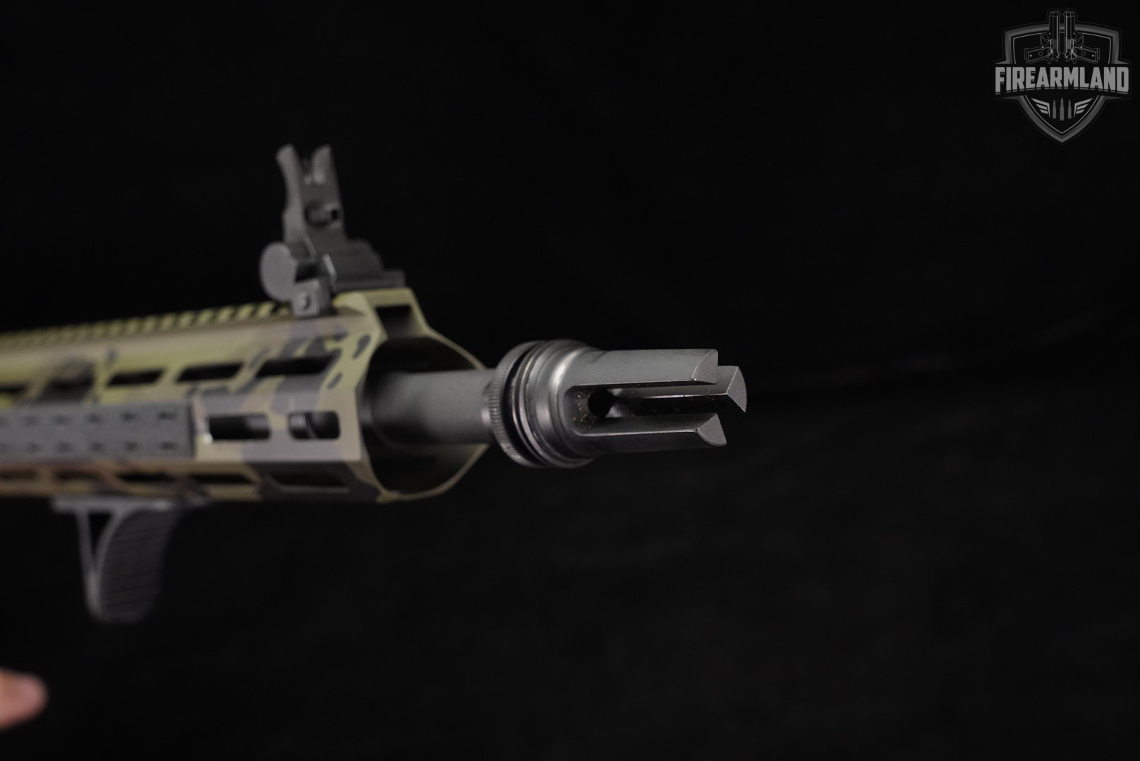 SBR Noveske Rifleworks Model N4 5.56 NATO AR-15 AR15 13.7" Green/Gray Camo-img-18