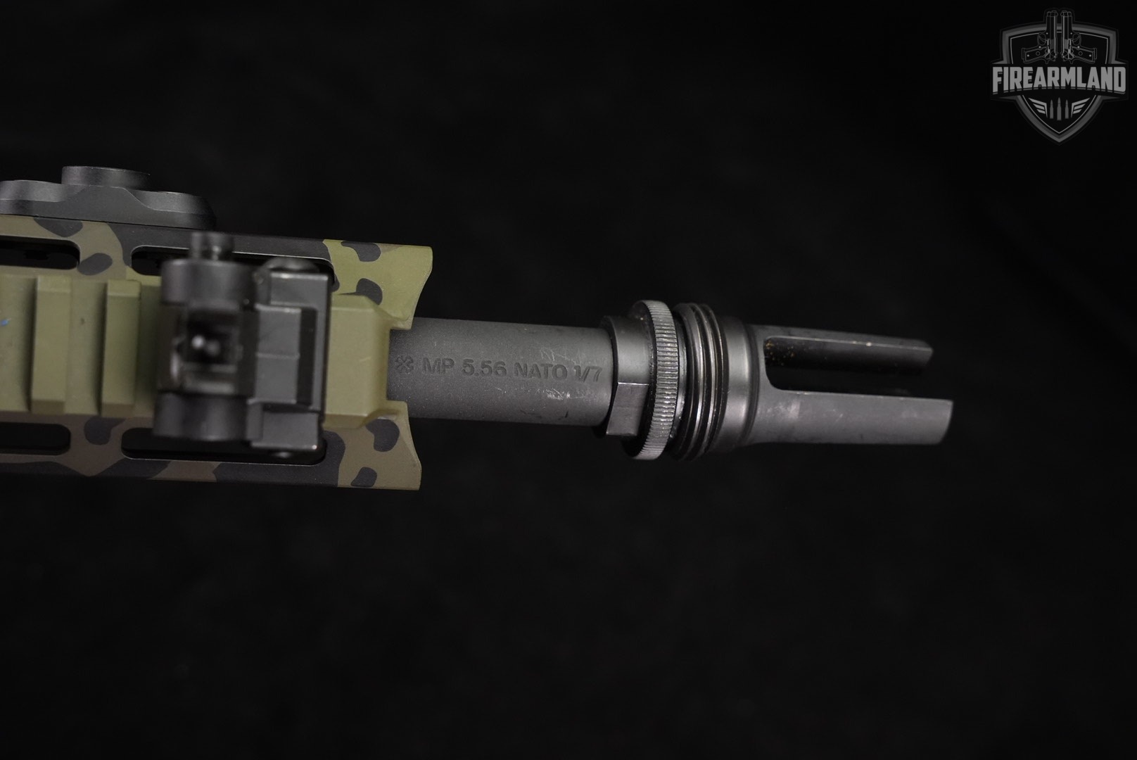 SBR Noveske Rifleworks Model N4 5.56 NATO AR-15 AR15 13.7" Green/Gray Camo-img-19
