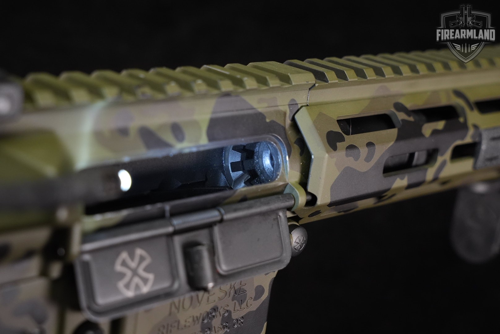 SBR Noveske Rifleworks Model N4 5.56 NATO AR-15 AR15 13.7" Green/Gray Camo-img-24