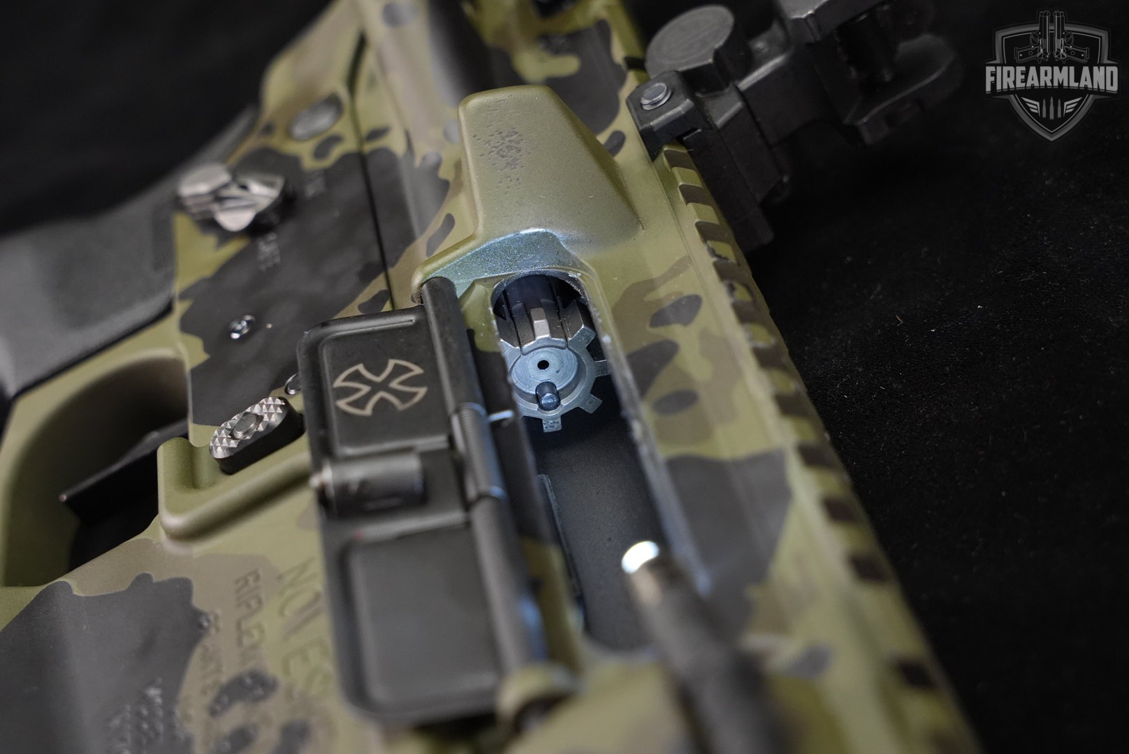 SBR Noveske Rifleworks Model N4 5.56 NATO AR-15 AR15 13.7" Green/Gray Camo-img-25