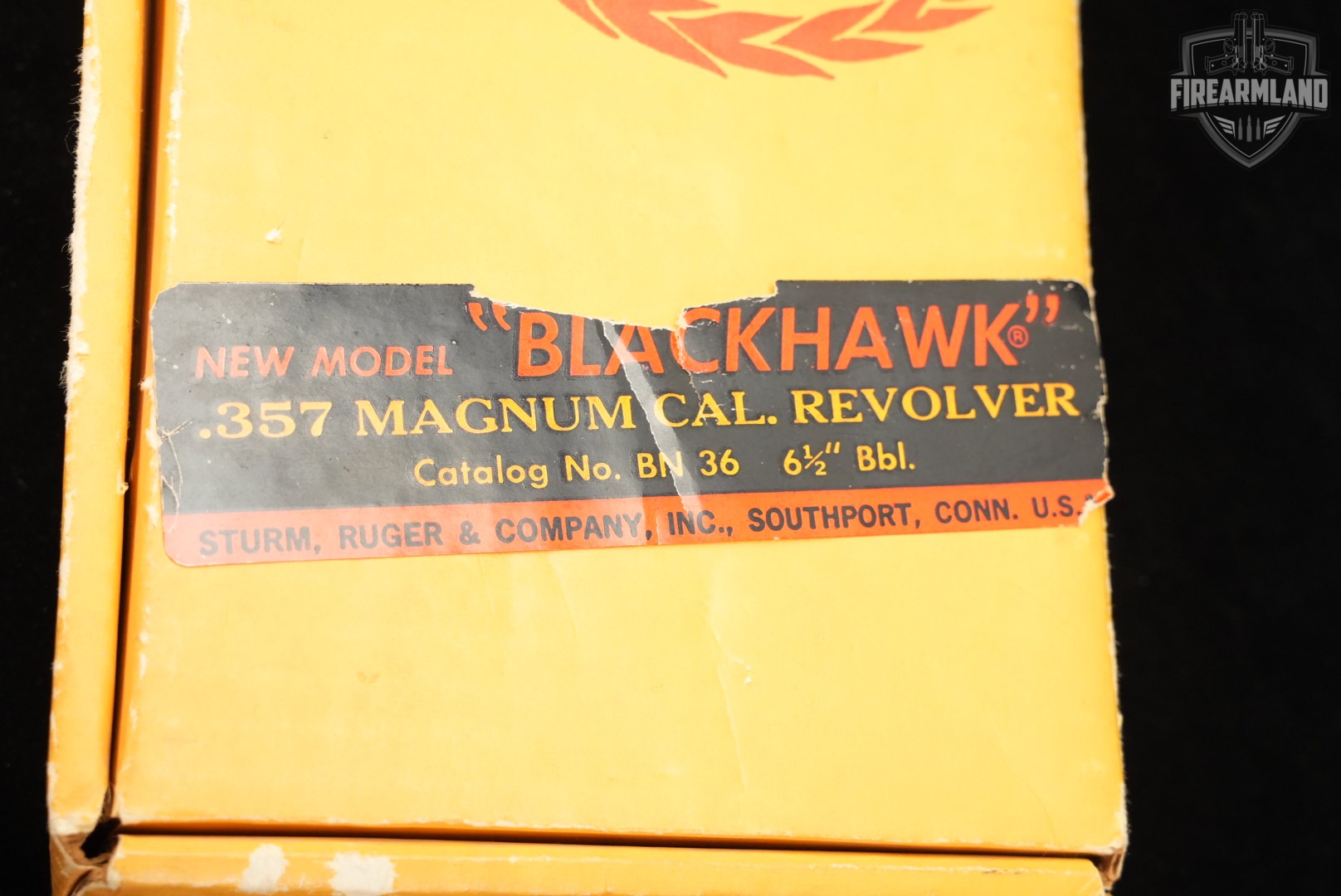 Ruger New Model Blackhawk 357 Magnum 6.5" Blued +ORIG BOX-img-15