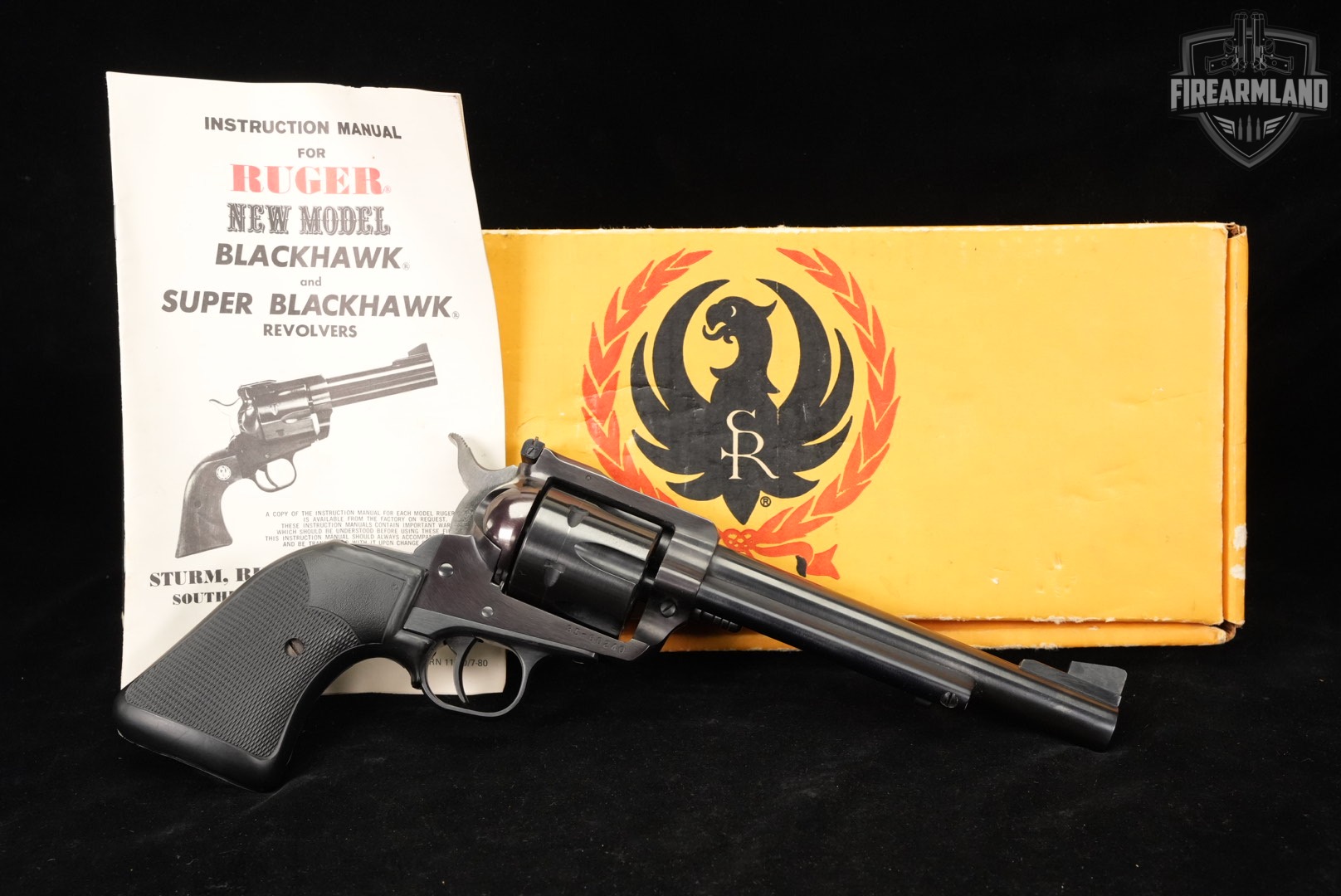 Ruger New Model Blackhawk 357 Magnum 6.5" Blued +ORIG BOX-img-2