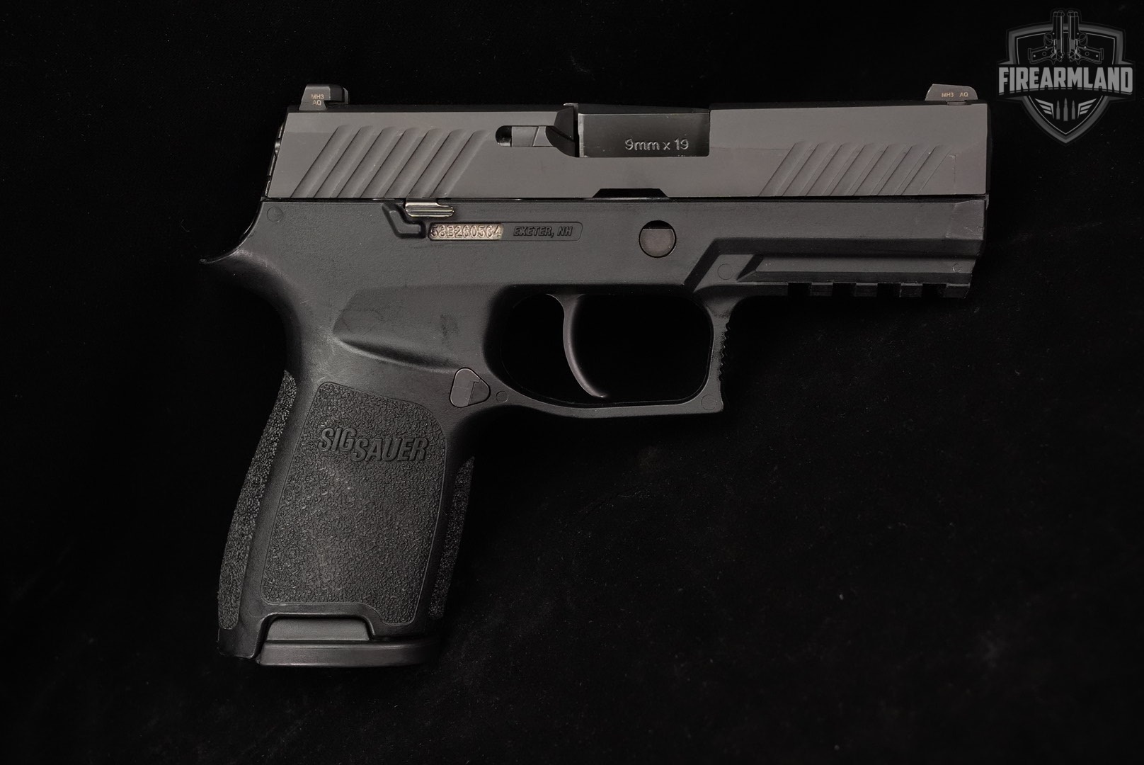Sig Sauer P320 Compact 9mm 3.9" P-320 +3 MAGS, ORIG CASE-img-4