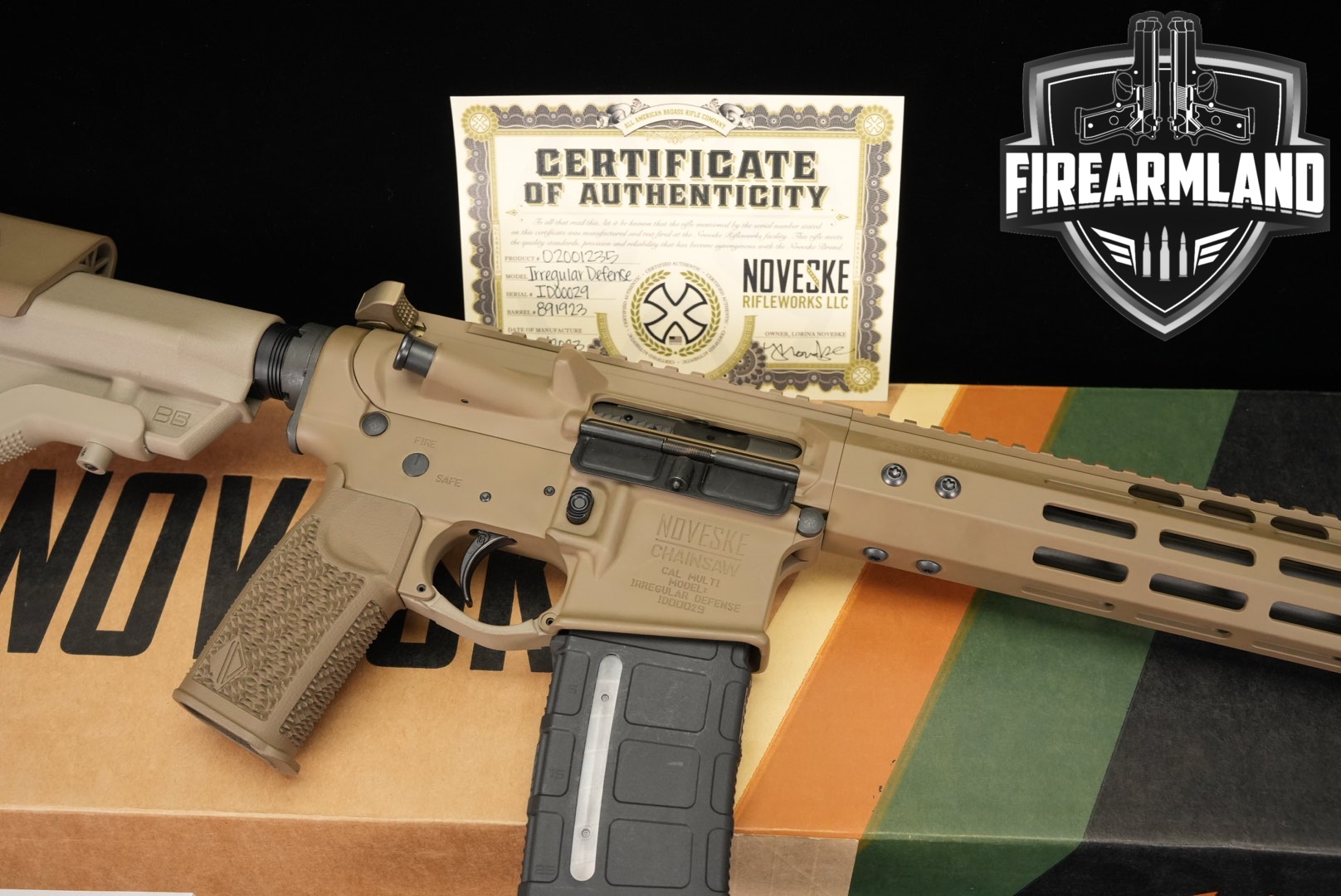 SBR Noveske Rifleworks Irregular Defense Chainsaw AR-15 AR15 +ORIG BOX-img-0