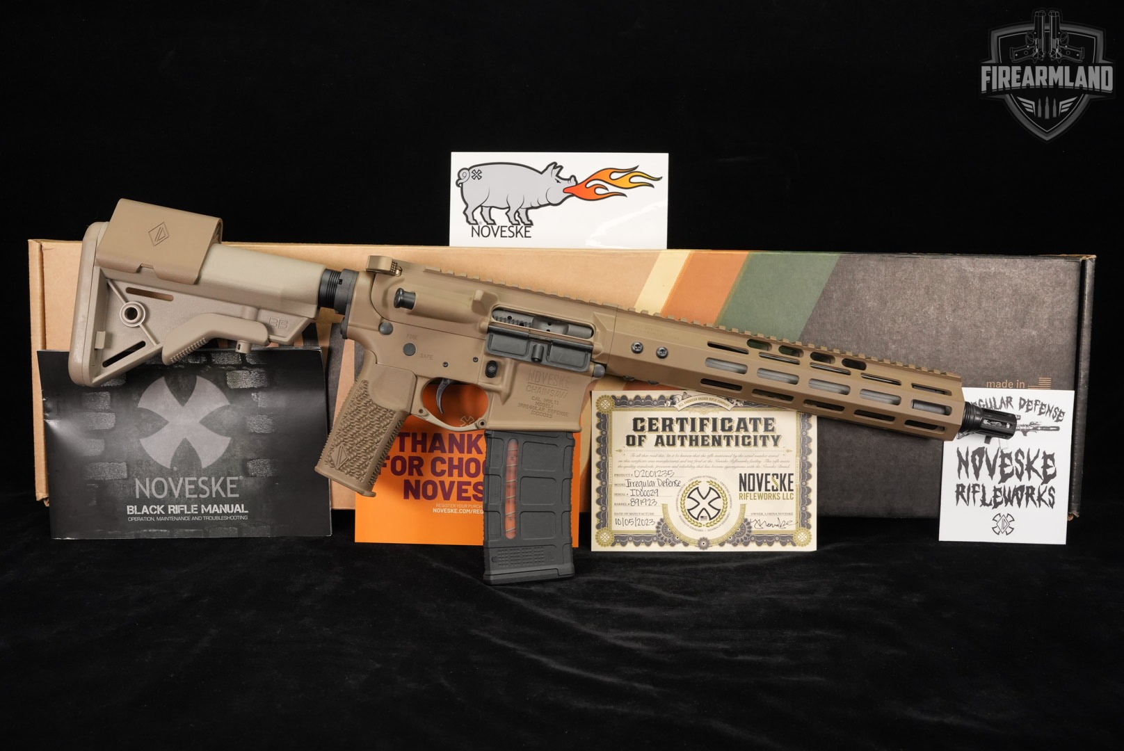 SBR Noveske Rifleworks Irregular Defense Chainsaw AR-15 AR15 +ORIG BOX-img-2