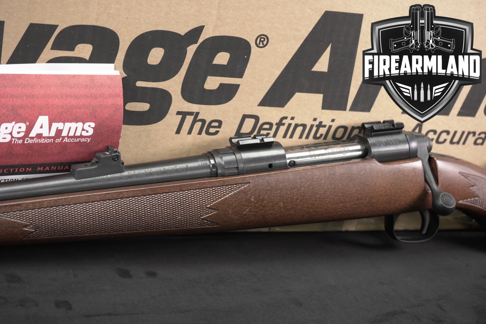 Savage Arms Model 11 G .300 WSM Blued & Walnut in Excellent Condition Thumbnail