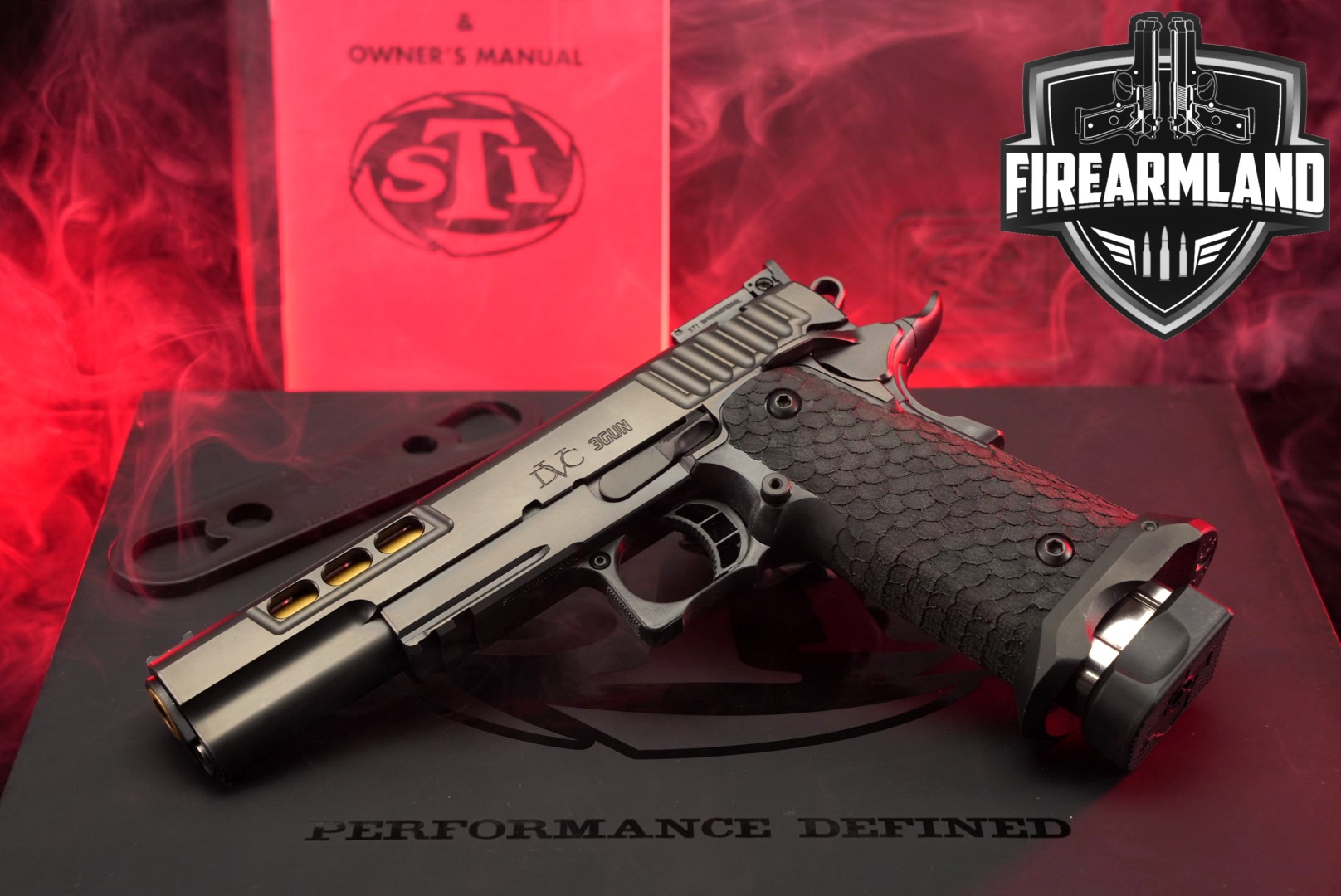 Staccato (STI) DVC 3-GUN 9mm Luger Black in Excellent Condition Thumbnail