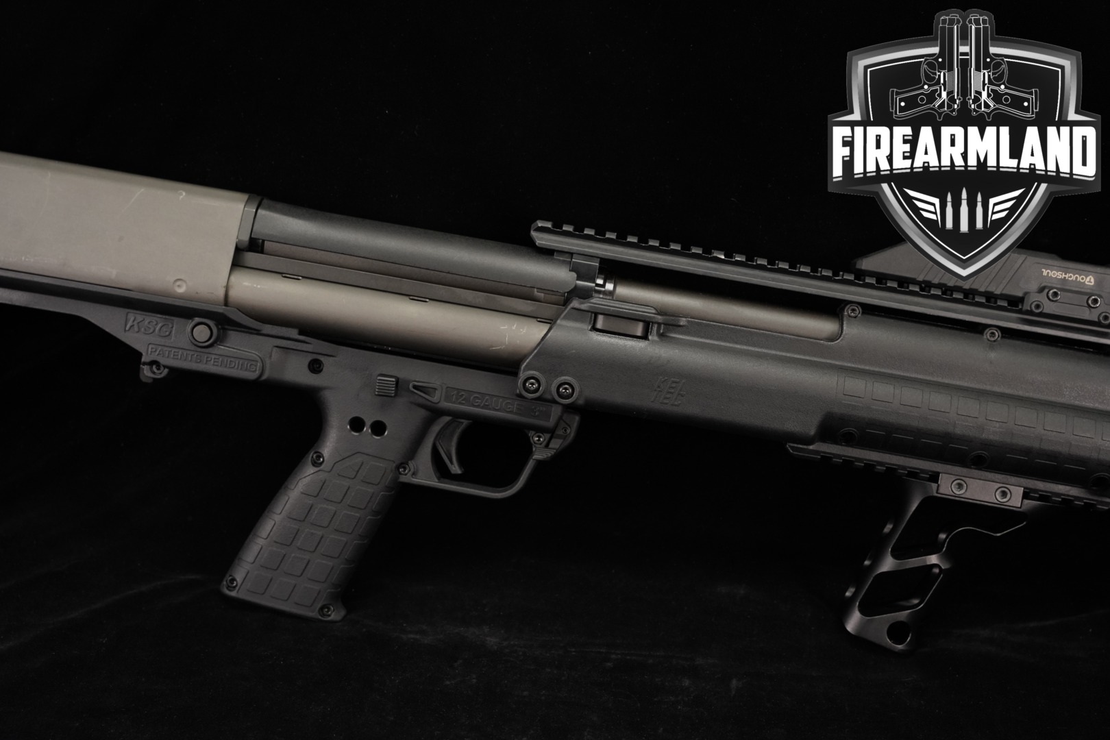 Kel-Tec KSG 12 Gauge Two-Tone Tan & Black in Very Good Condition Thumbnail