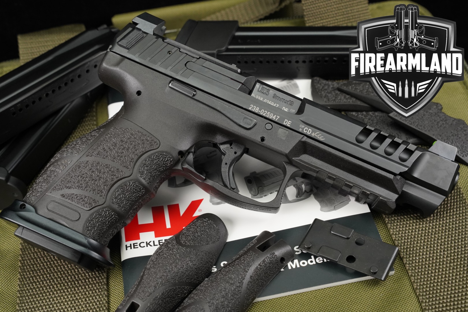 Heckler & Koch (H&K, HK) VP9L Optics Ready (OR) 9mm Luger Black in Excellent Condition Thumbnail