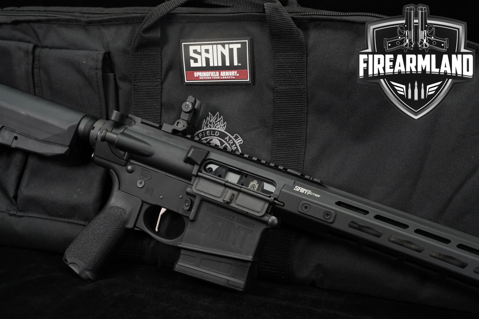 Springfield Armory SAINT Victor .308 .308 Win. Black in Very Good Condition Thumbnail