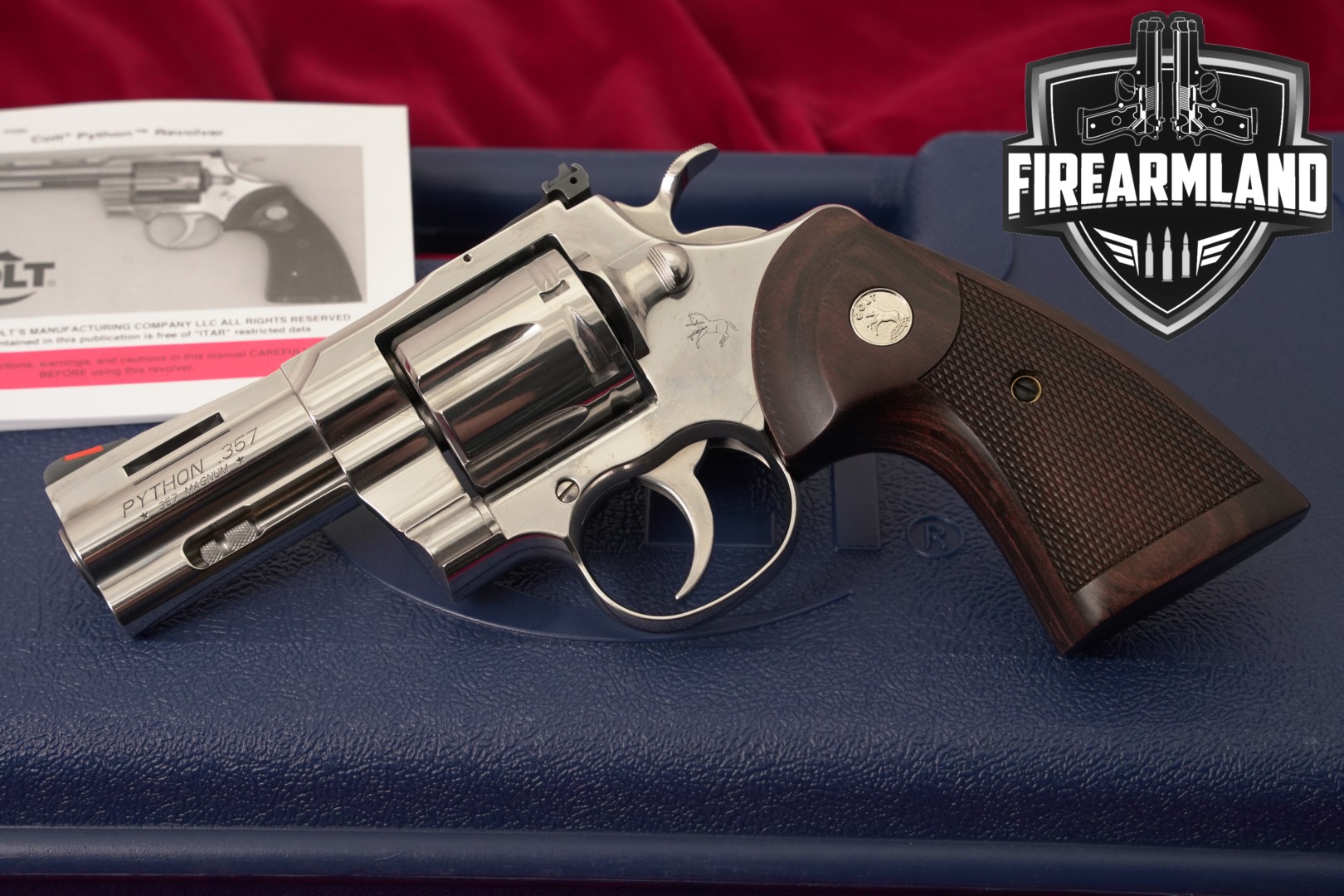 2021-2023 Colt Python 2020 Series .357 Mag. Bright Stainless in Excellent Condition Thumbnail