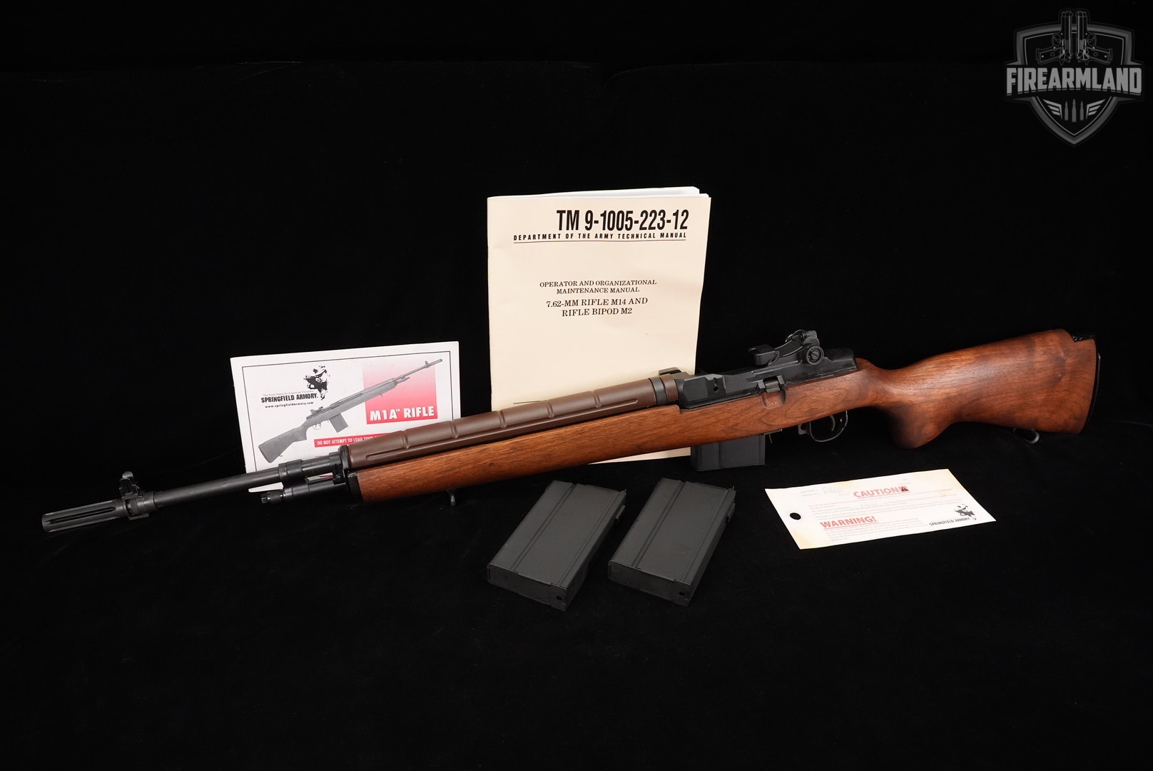 LIKE-NEW Springfield Armory M1A Super Match 308 Winchester 22" M1-A +3 MAGS-img-2