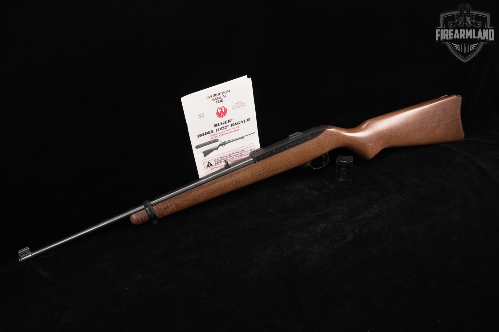 2002 Ruger 10/22 Magnum Carbine 22 WMR 18.5" 10 1022 +2 MAGS-img-2
