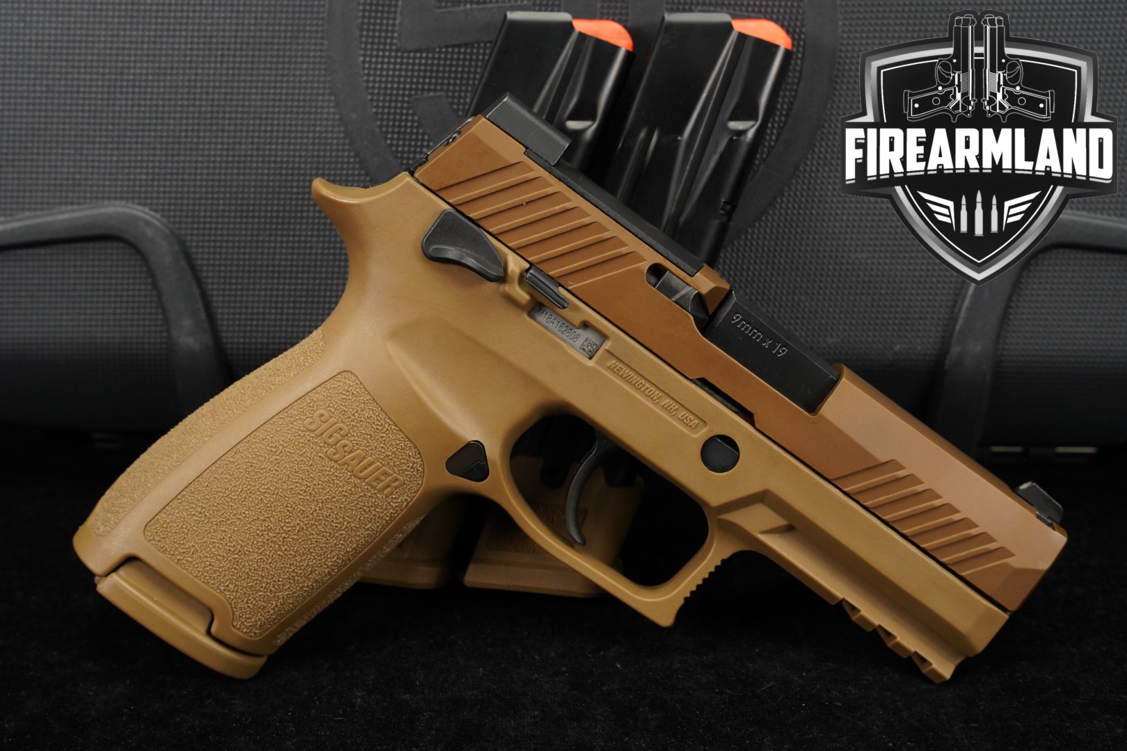 Sig Sauer P320-M18 9mm Luger Coyote Tan in Very Good Condition Thumbnail