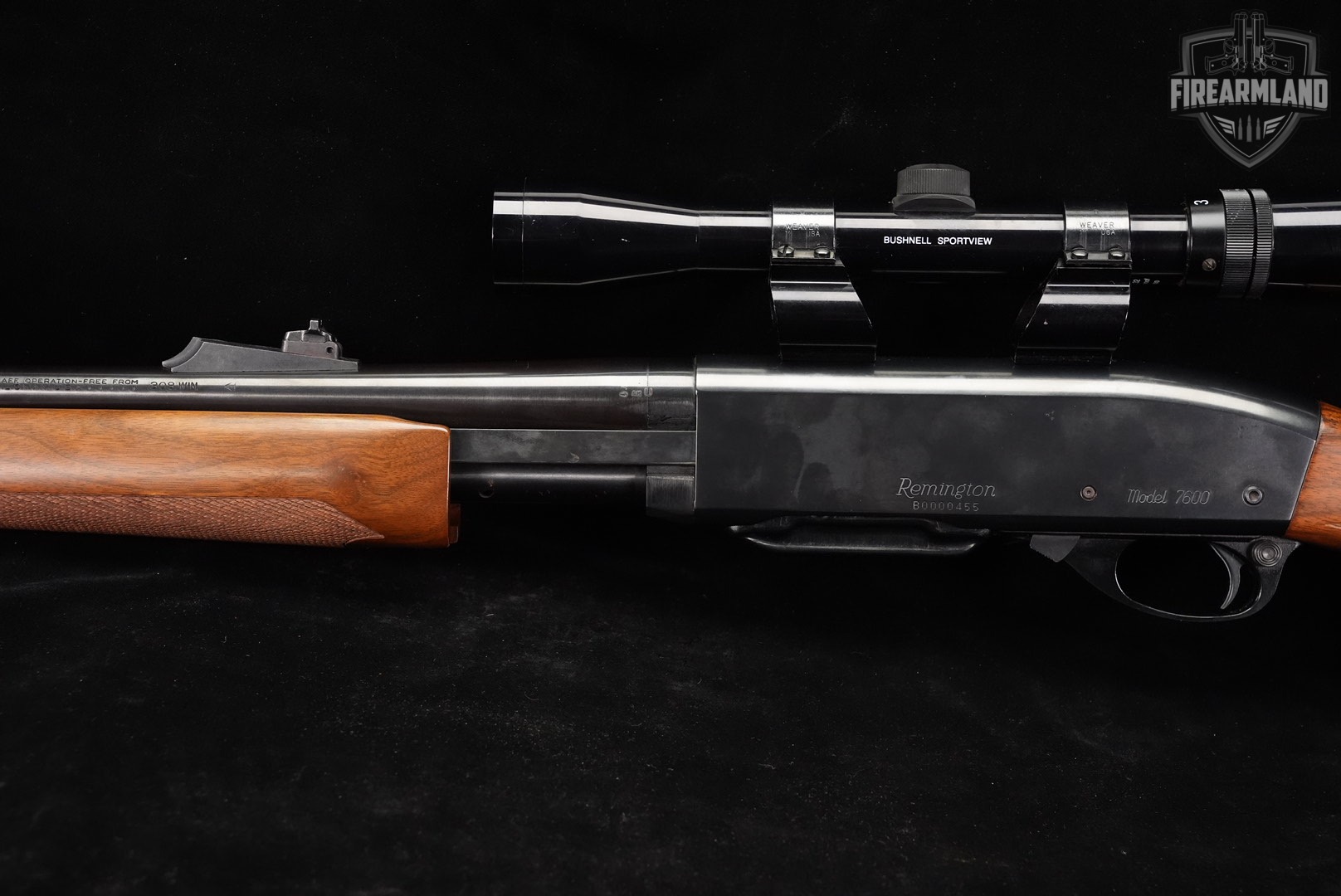 1981 Remington Model 7600 308 Winchester Deer Hunter M7600 +BUSHNELL SCOPE-img-8