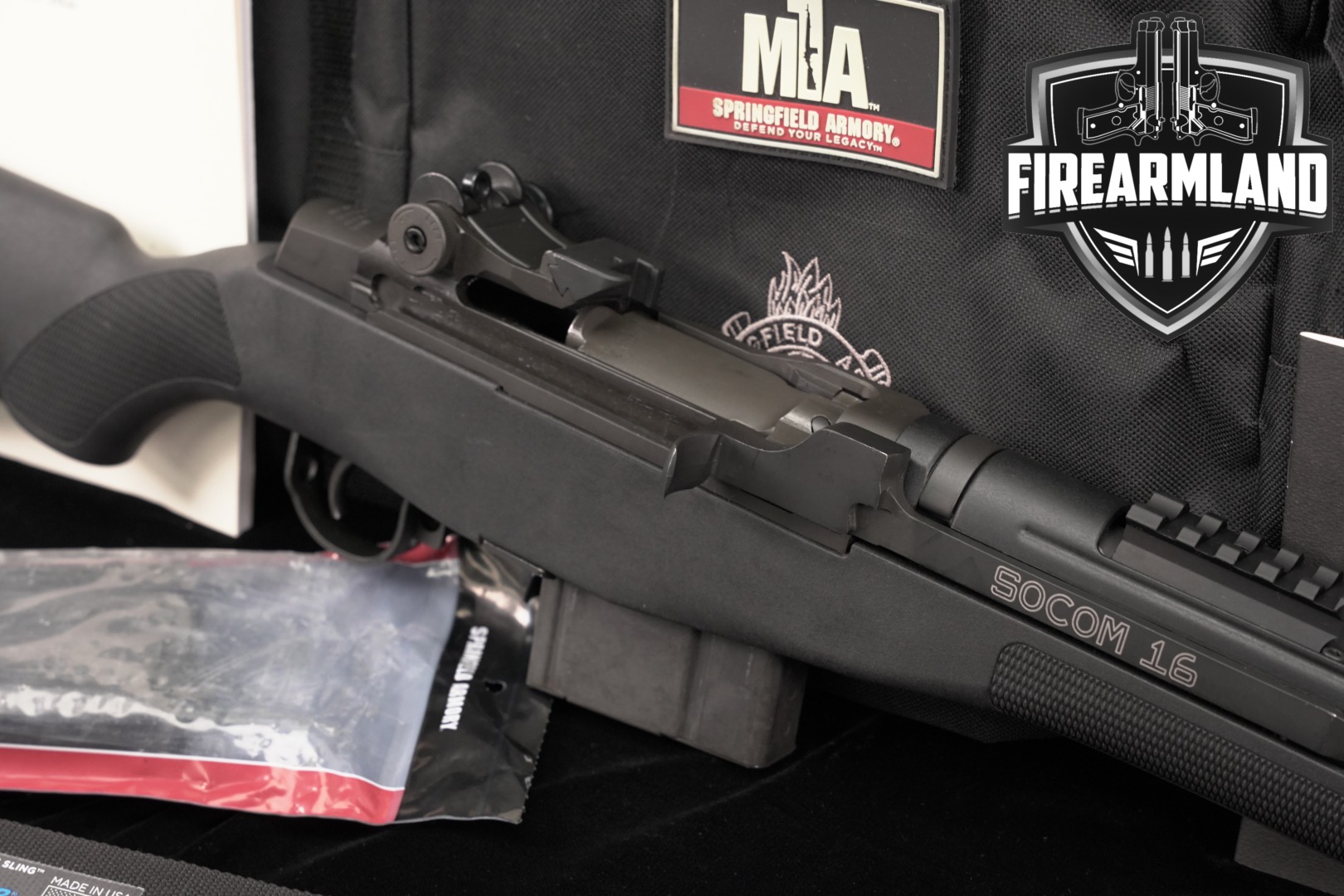 Springfield Armory M1A SOCOM 16 .308 Win. Black in Very Good Condition Thumbnail