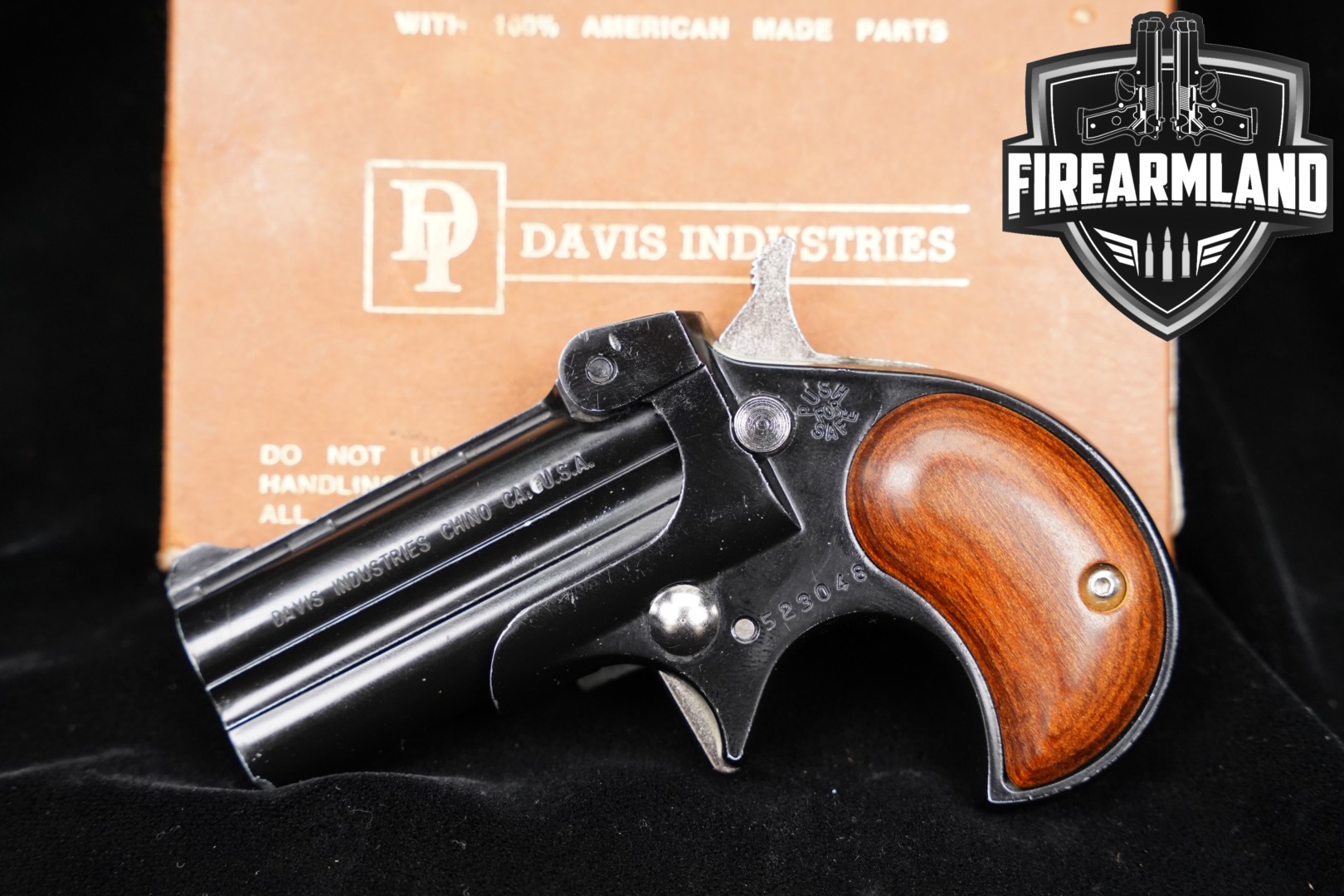Davis Industries DM-22 .22 WMR Blued in Good Condition Thumbnail