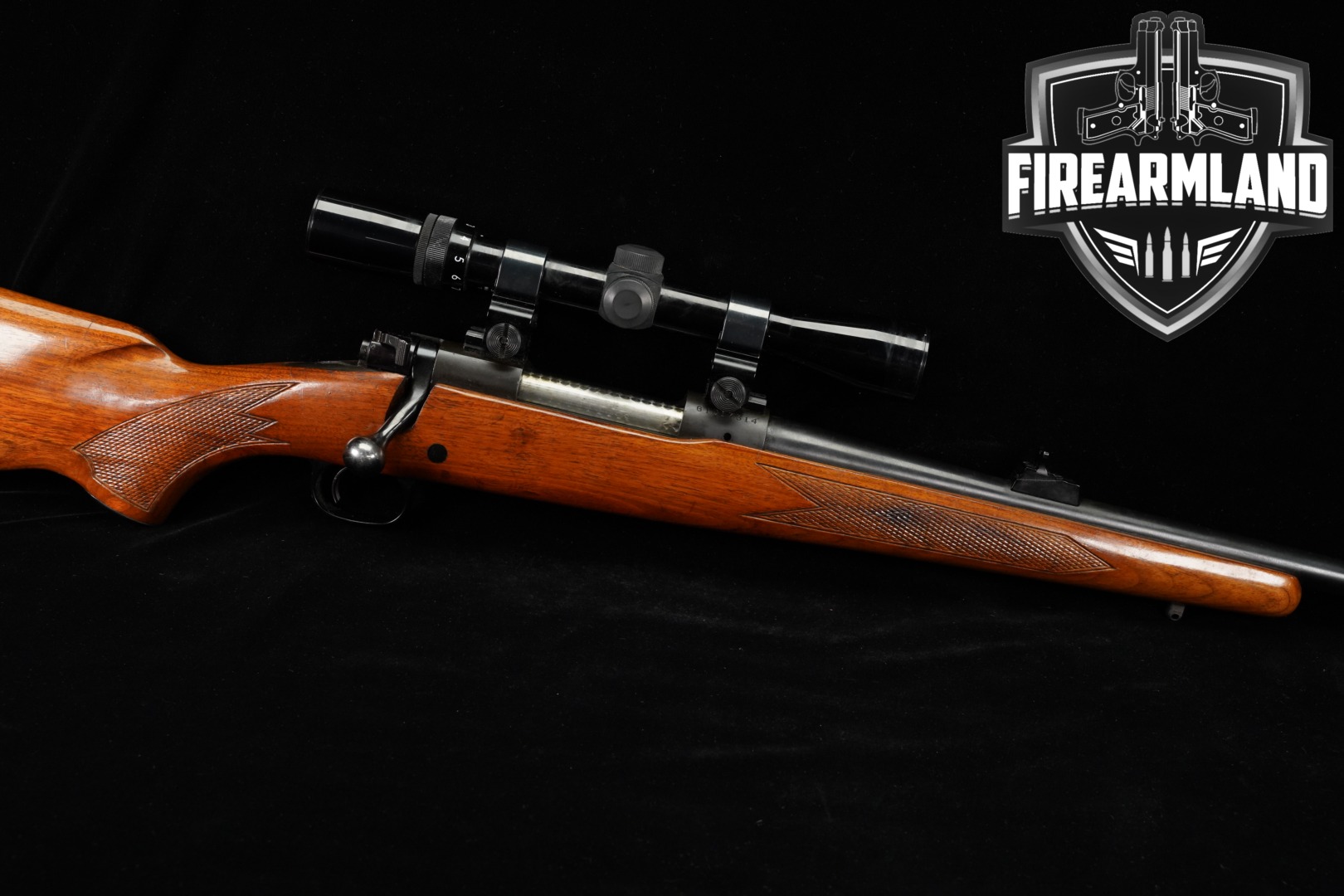 Winchester Model 770 270 Win 22" Blued & Hardwood M770 +BUSHNELL SCOPE-img-0