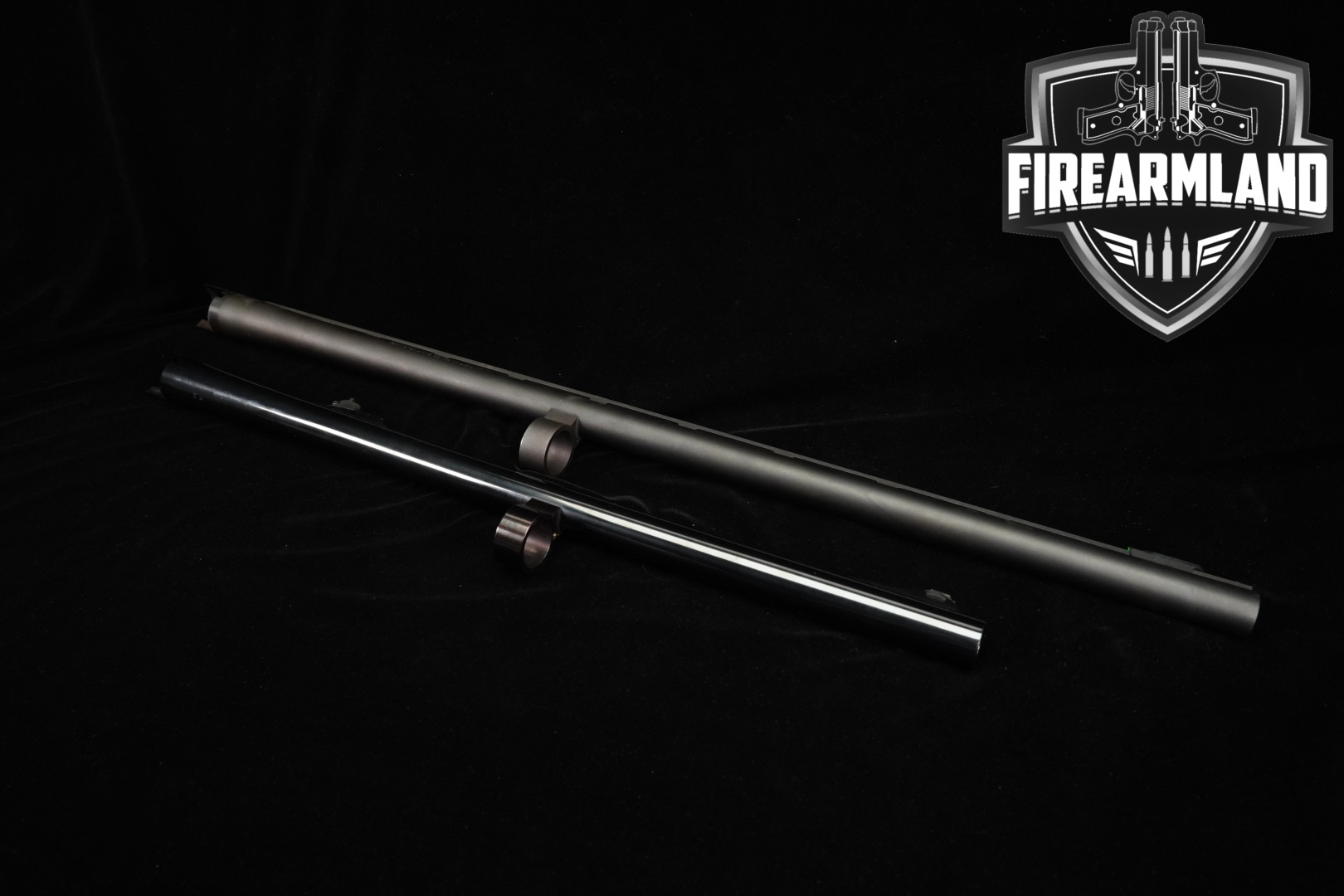 2-BARREL SET Remington Model 870 12-Gauge 20" & 25.5" Blued M870 BARRELS-img-0