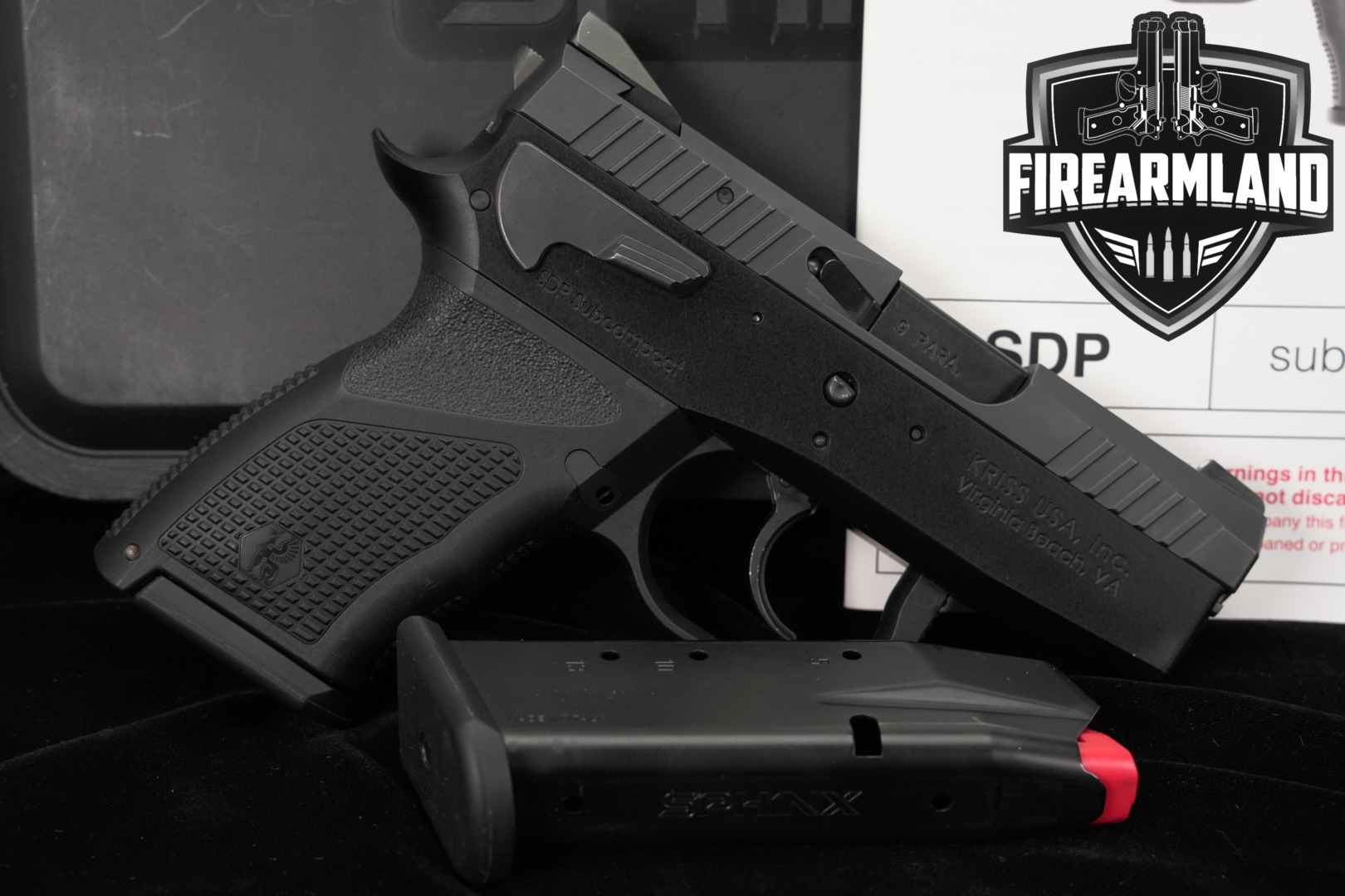 Sphinx Systems SDP Subcompact 9mm Luger Black in Excellent Condition Thumbnail