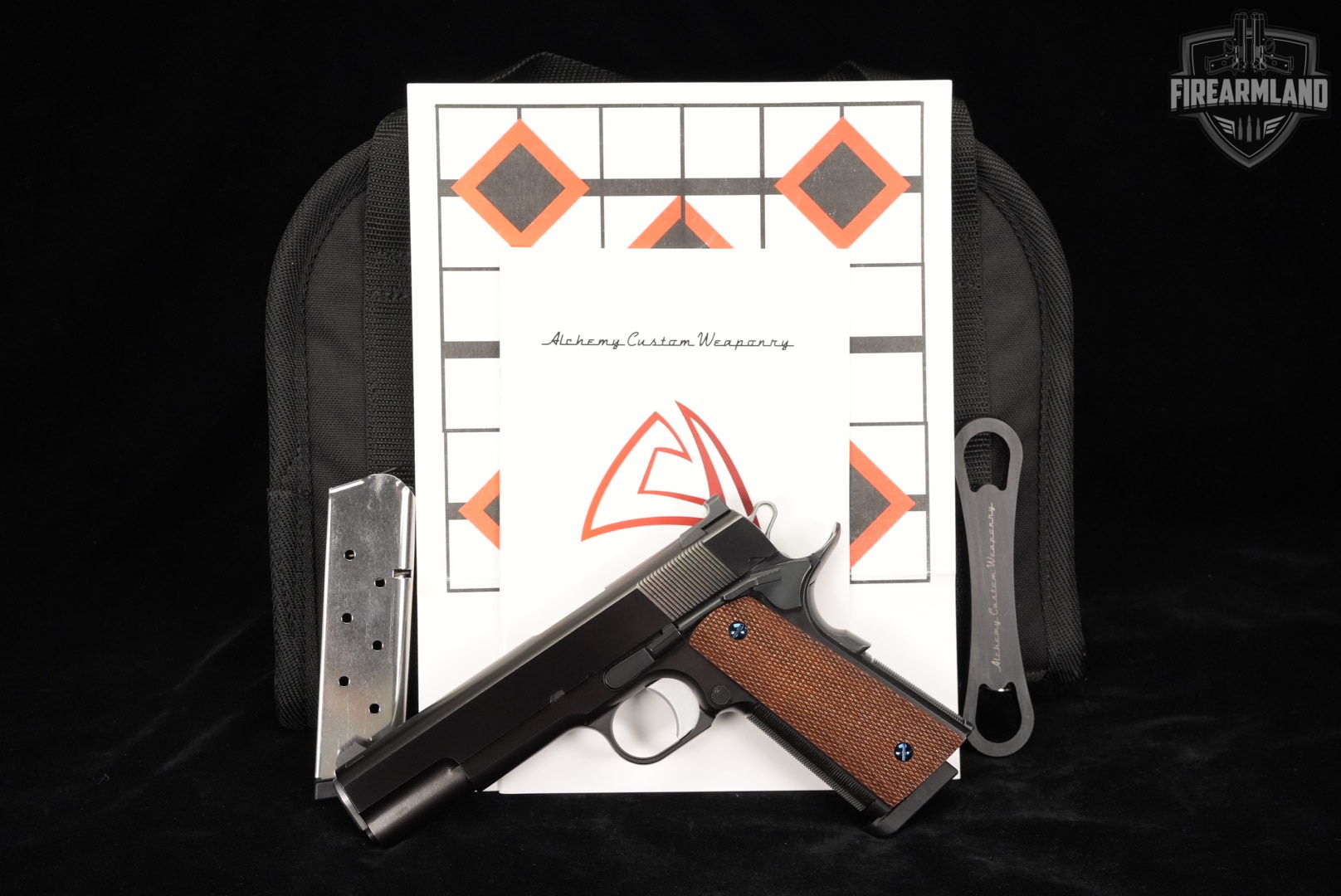 Alchemy Custom Weaponry Prime Elite 45 ACP 1911 ACW +2 MAGS & ORIG CASE-img-2