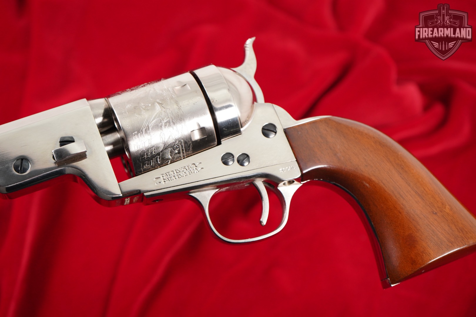 A Uberti 1851 Richards-Mason Navy Conversion 38 Special 7.5" +ORIG BOX-img-11