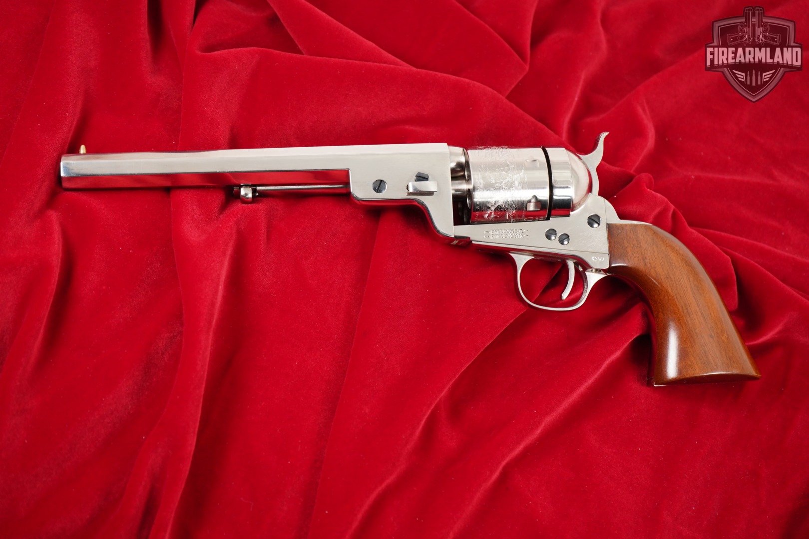 A Uberti 1851 Richards-Mason Navy Conversion 38 Special 7.5" +ORIG BOX-img-3