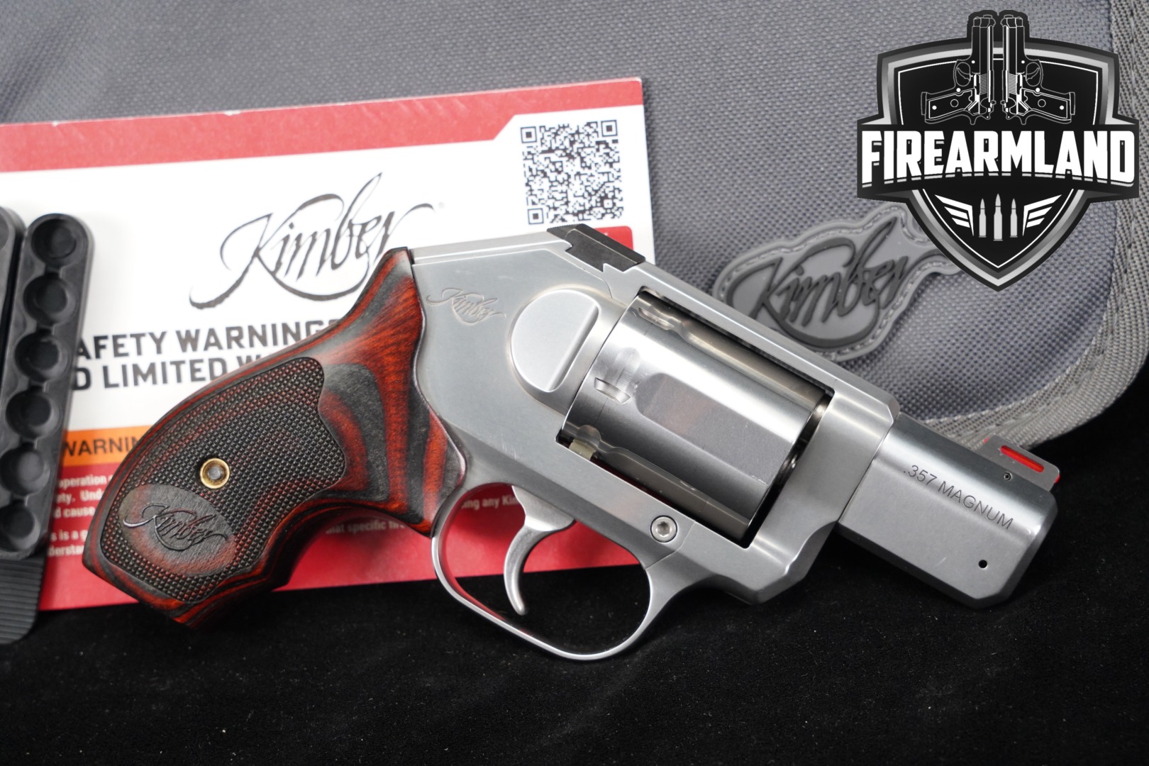 Kimber K6s Deluxe Carry Revolver (DCR) .357 Mag. Satin Stainless in Very Good Condition Thumbnail