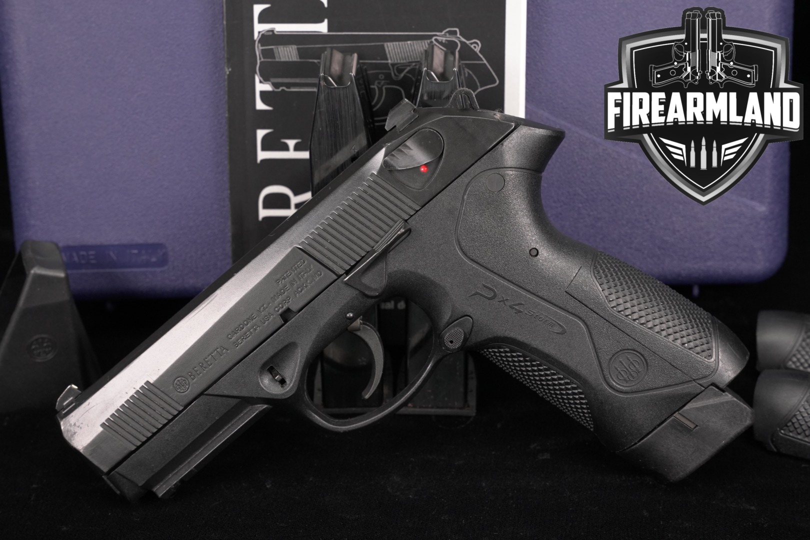 Beretta Px4 Storm Full Size, Type F 9mm Luger Black in Good Condition Thumbnail