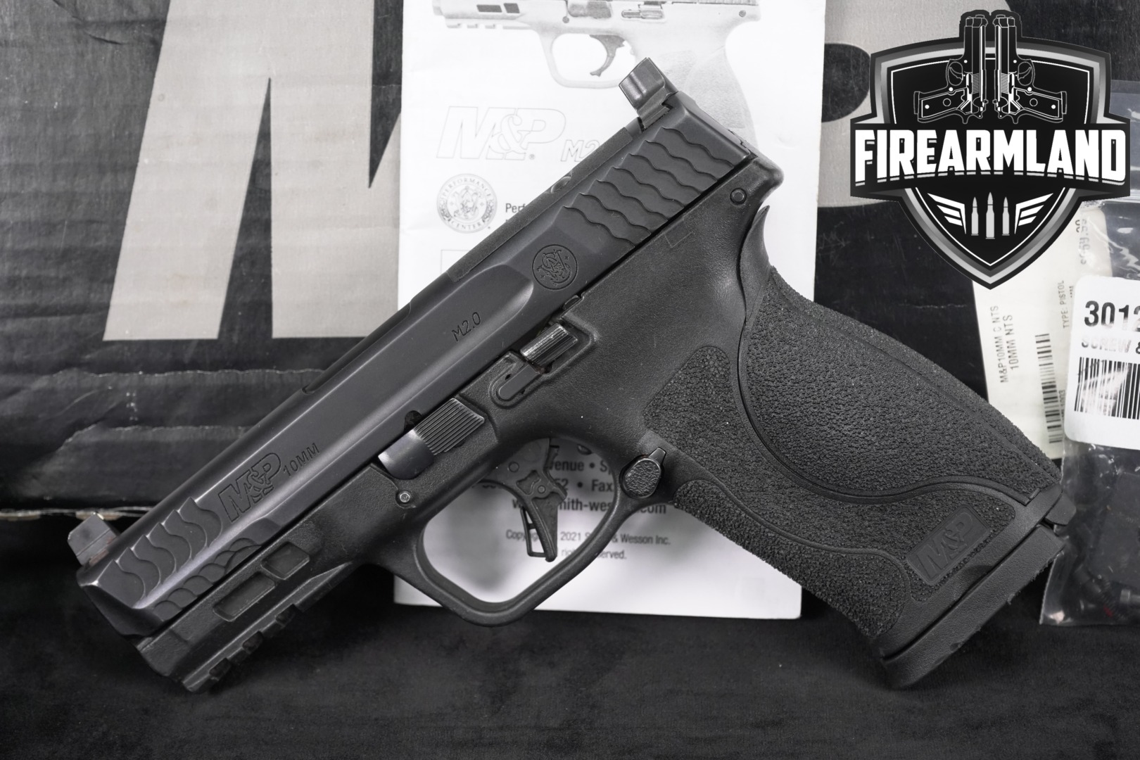 Smith & Wesson (S&W) M&P 10MM M2.0, Optics Ready, No Thumb Safety 10mm Black in Good Condition Thumbnail